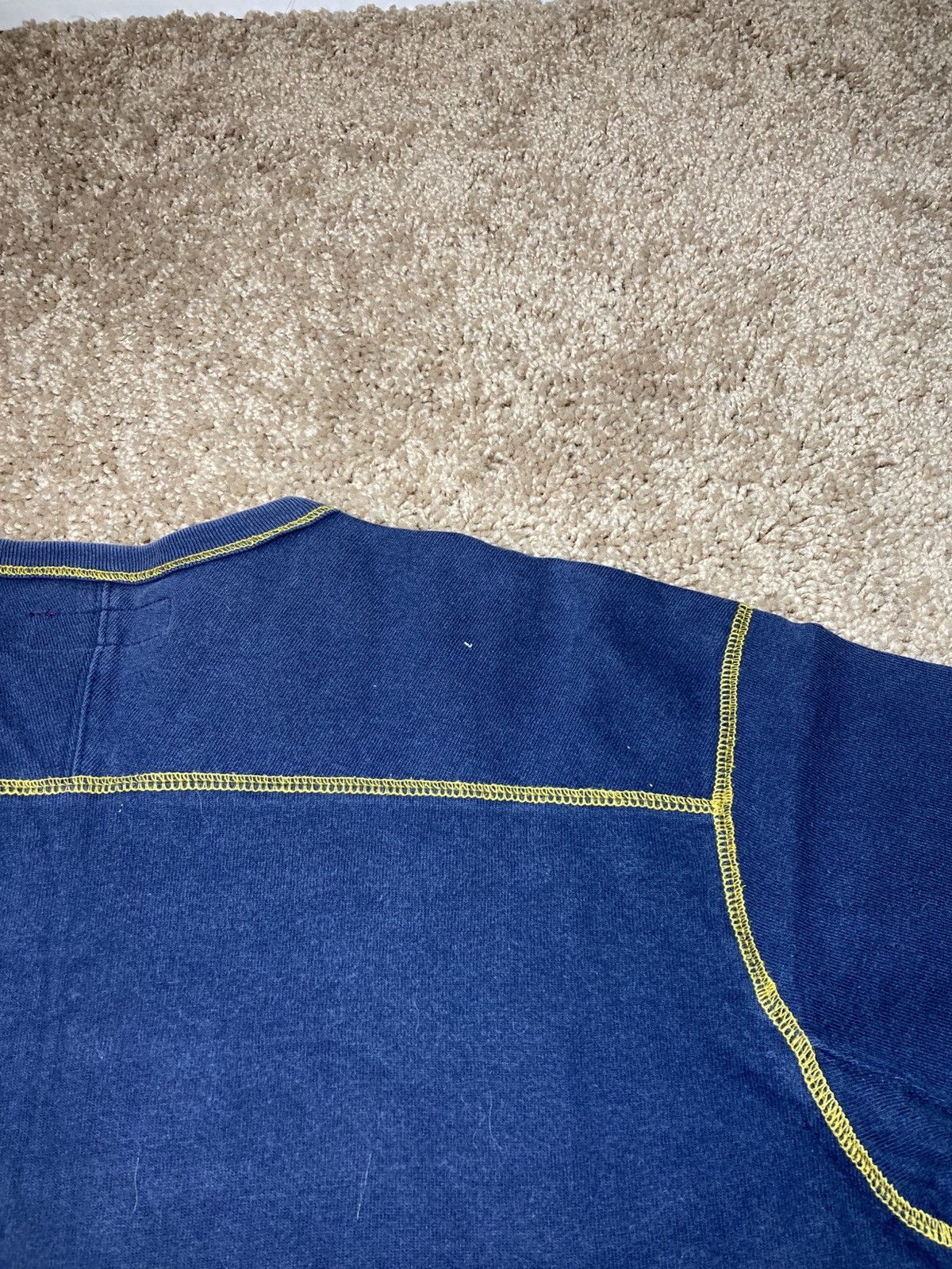 Supreme 1998 Supreme Stitch Athletic Top Navy Large 90s Vintage OG Size US L / EU 52-54 / 3 - 7 Thumbnail