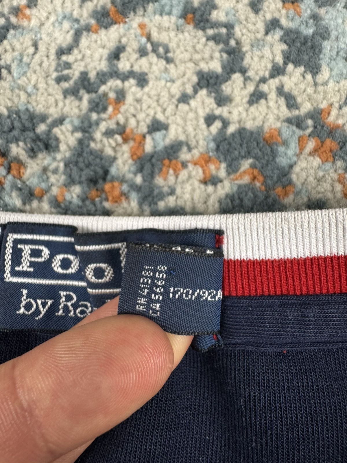 Polo Ralph Lauren × Vintage Rare Vintage 00s Hi Tech Polo Ralph Lauren pocket sweatshirt Size US S / EU 44-46 / 1 - 10 Thumbnail