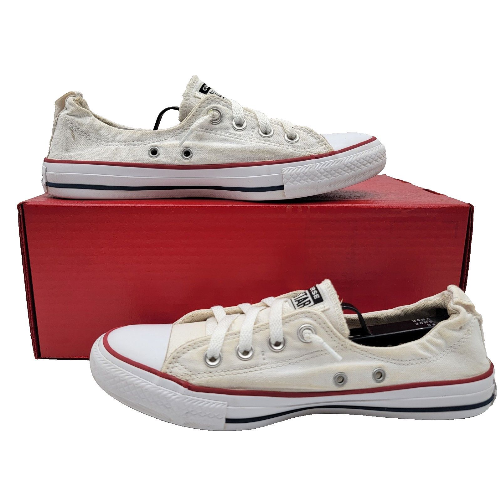 Converse Wmns Converse Sz 9 CTAS Shoreline Sneakers White 537084F 382 Size US 9 / IT 39 - 2 Thumbnail