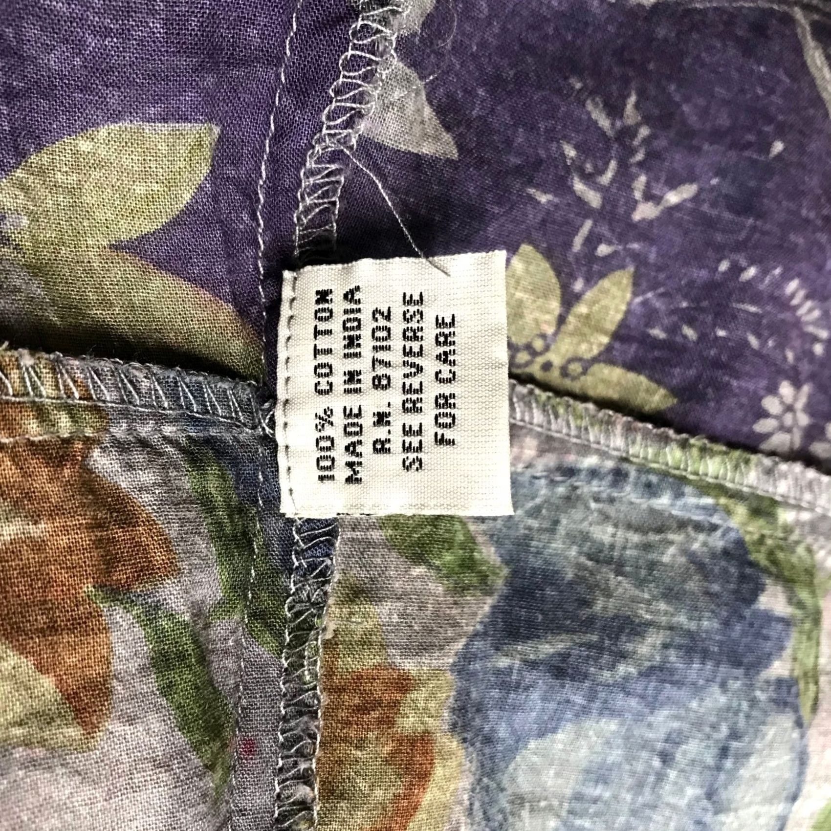 Vintage VINTAGE Goa Patchwork Floral Button Down Shirt Women's S Long Sleeve Size S / US 4 / IT 40 - 7 Thumbnail