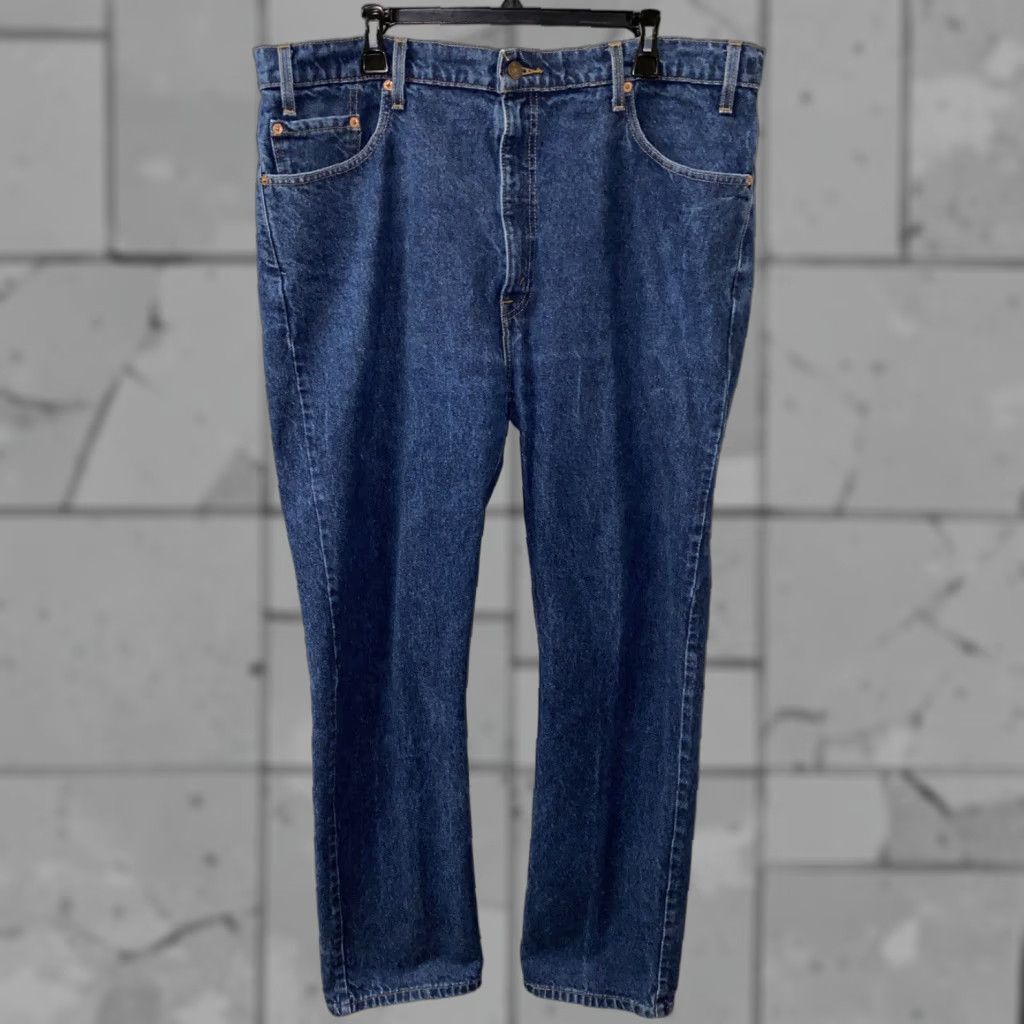 Levi's Levi’s Jeans Mens Blue Regular Fit Straight Leg 42x34 Size 42 34 Cotton Cotton Regular Mens JeaNs Size US 42 / EU 58 - 1 Thumbnail