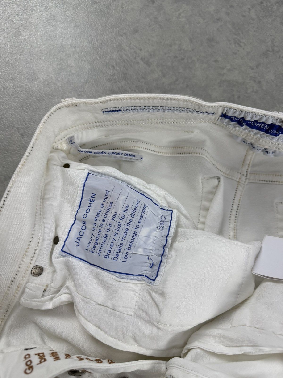 Jacob Cohen Jacob Cohen Bard White Denim Jeans Size 32 Size US 32 / EU 48 - 13 Thumbnail