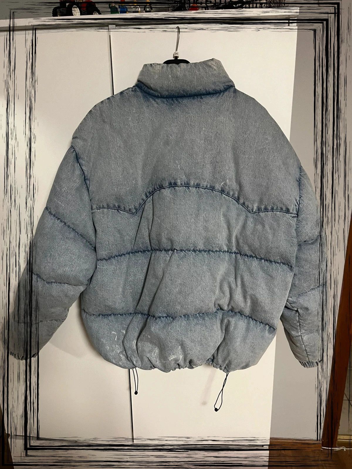 Levi's Kurtka Levi’s puffer jacket vintage 00s jeans Size US L / EU 52-54 / 3 - 2 Thumbnail