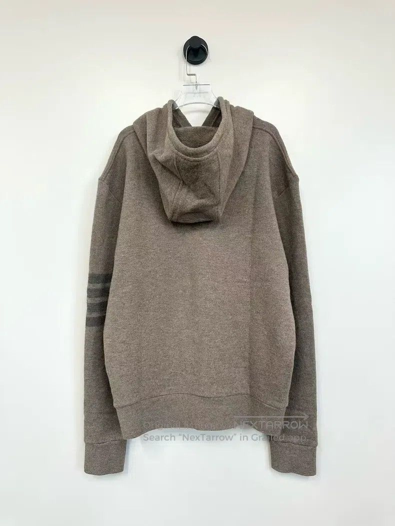 Thom Browne Thom Browne Brown Classic Cashmere Hoodie Size US XL / EU 56 / 4 - 2 Thumbnail