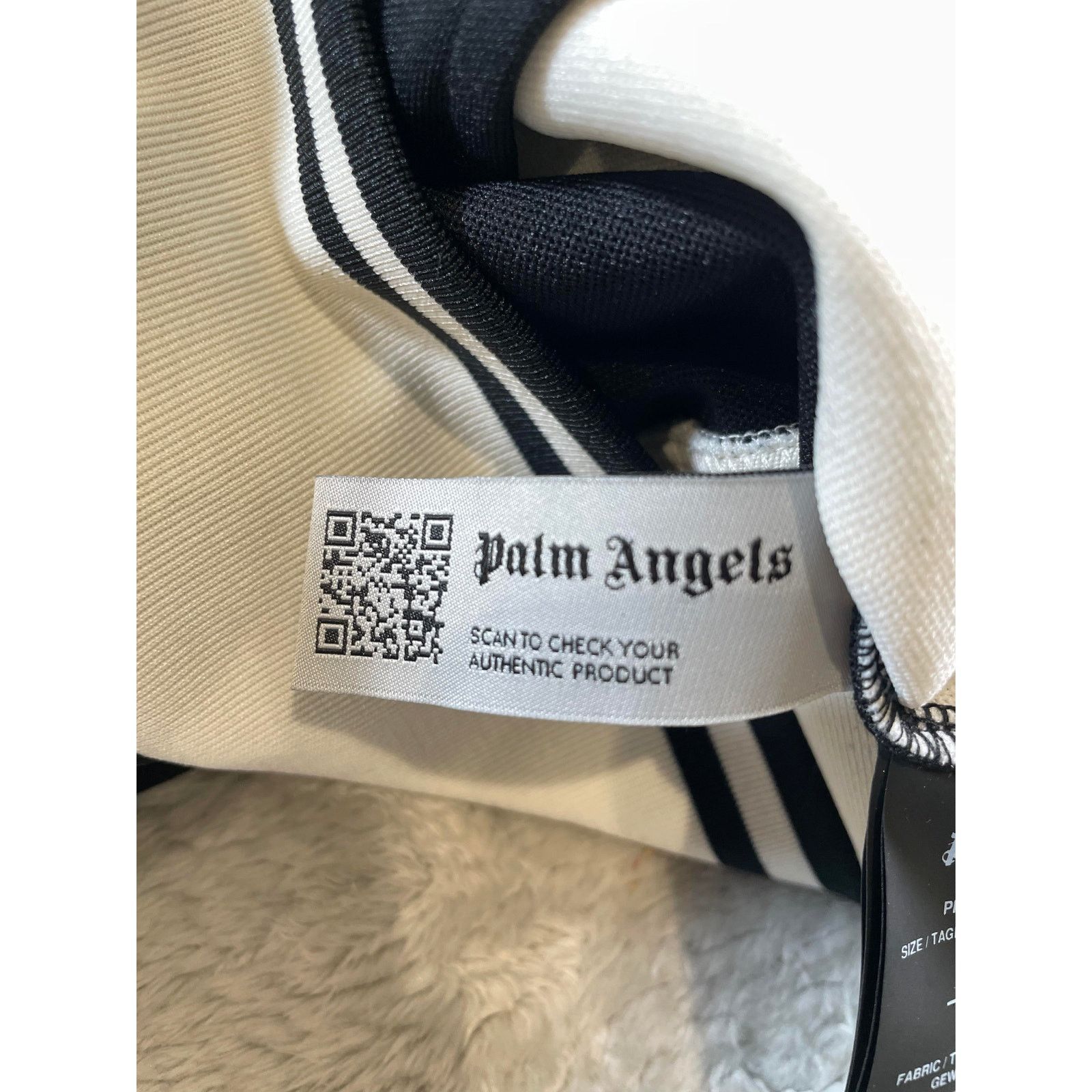 Palm Angels Palm Angels PA Black & Cream Track Jacket Size US L / EU 52-54 / 3 - 4 Thumbnail