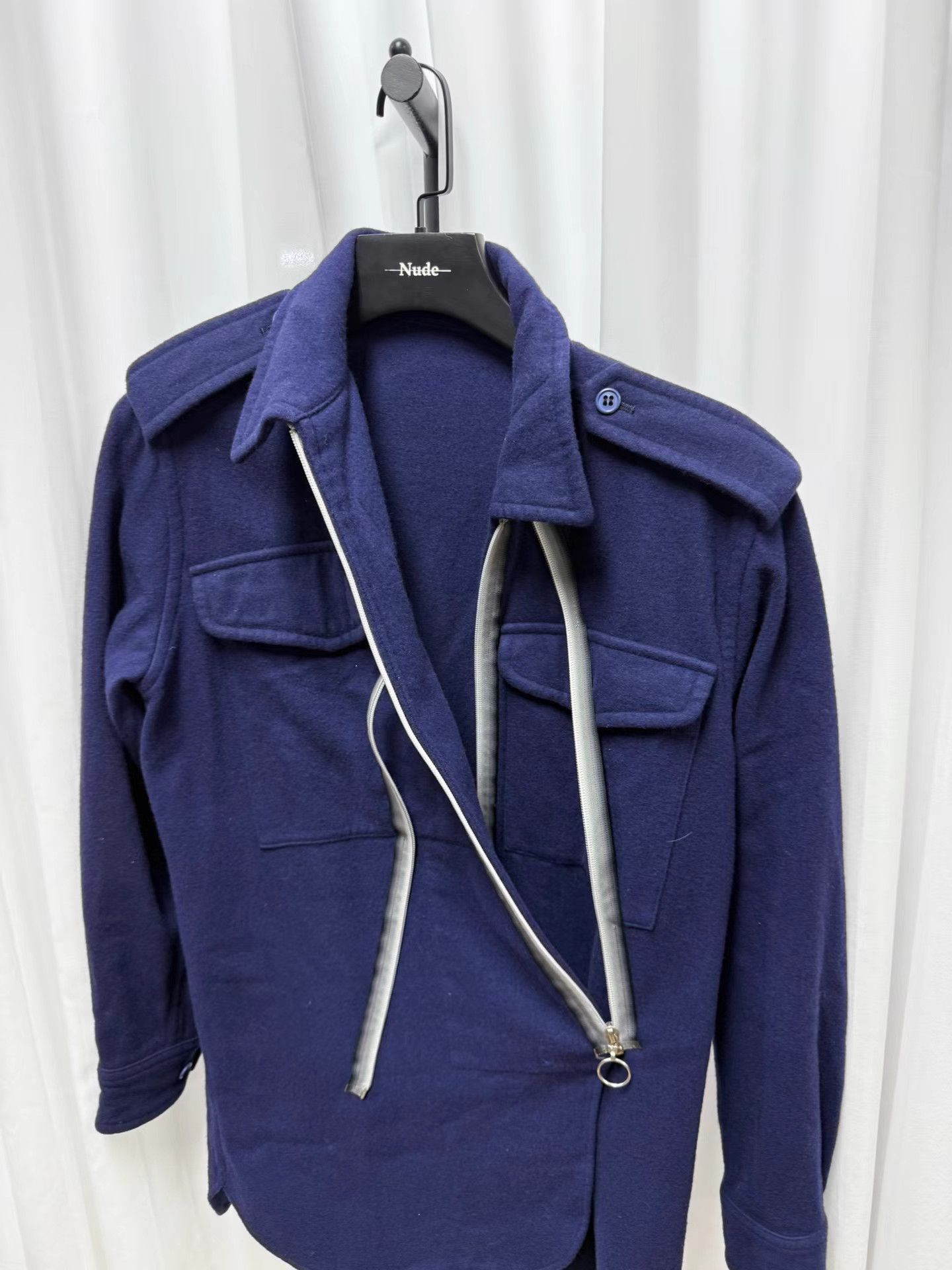 Yohji Yamamoto Yohji Yamamoto Main Line Gradient Zip Jacket K20 Size US M / EU 48-50 / 2 - 7 Thumbnail