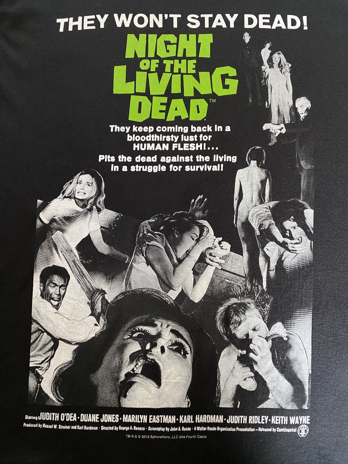 Expert Horror Vintage Night Of The Living Dead Movie Tshirt Size US XXL / EU 58 / 5 - 4 Thumbnail