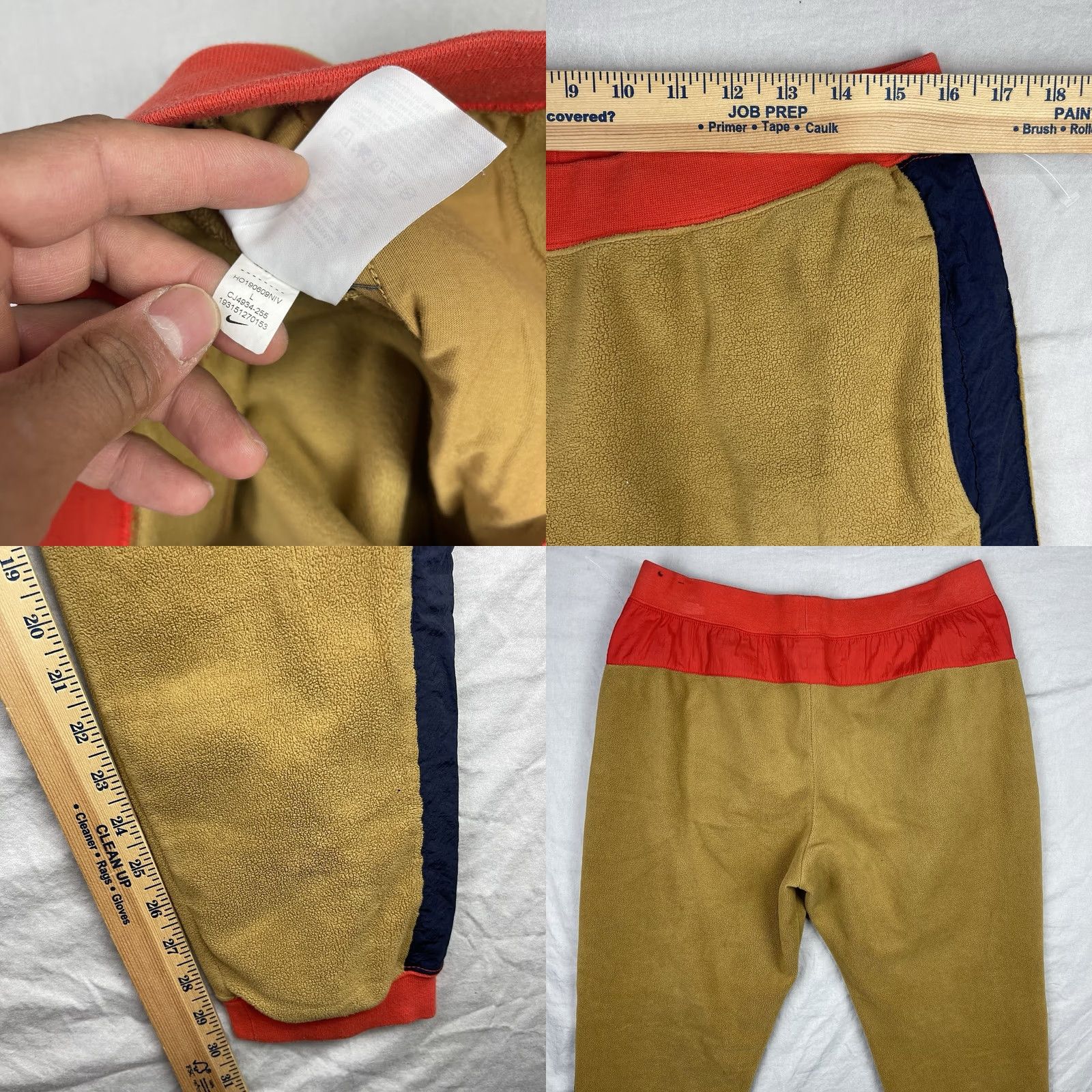 Nike Nike Pants Women L NSW Cuffed Fleece Sweatpants Joggers CJ4934-255 Brown Size 30" / US 8 / IT 44 - 8 Thumbnail