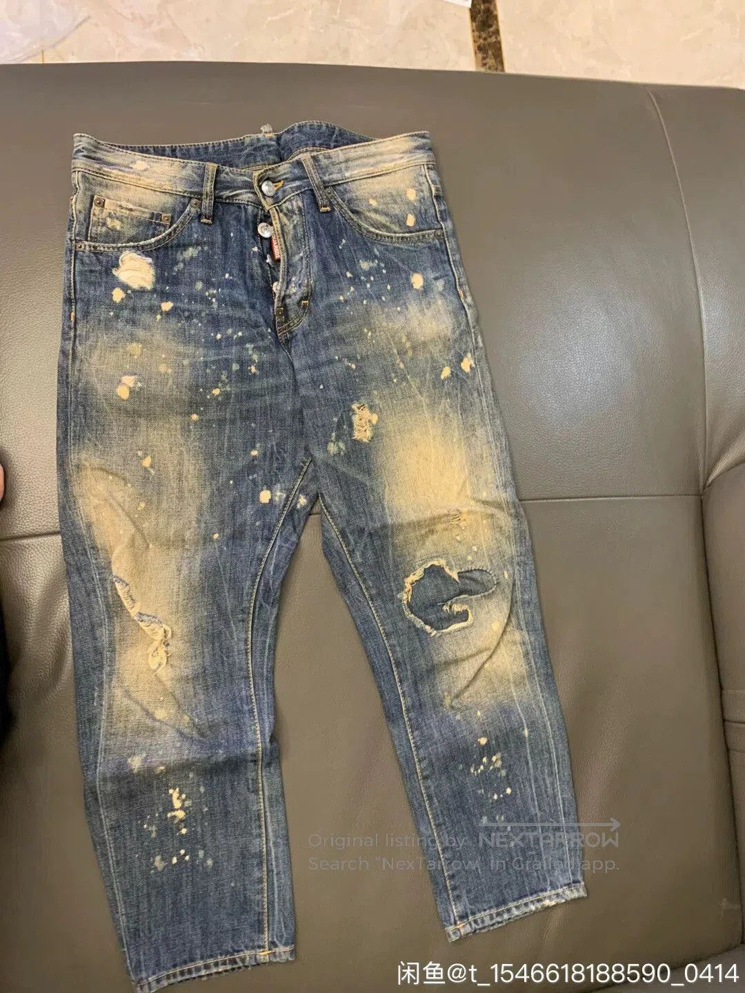 Dsquared2 distressed denim jeans from dsquared2 collection. Size US 26 / EU 42 - 7 Thumbnail