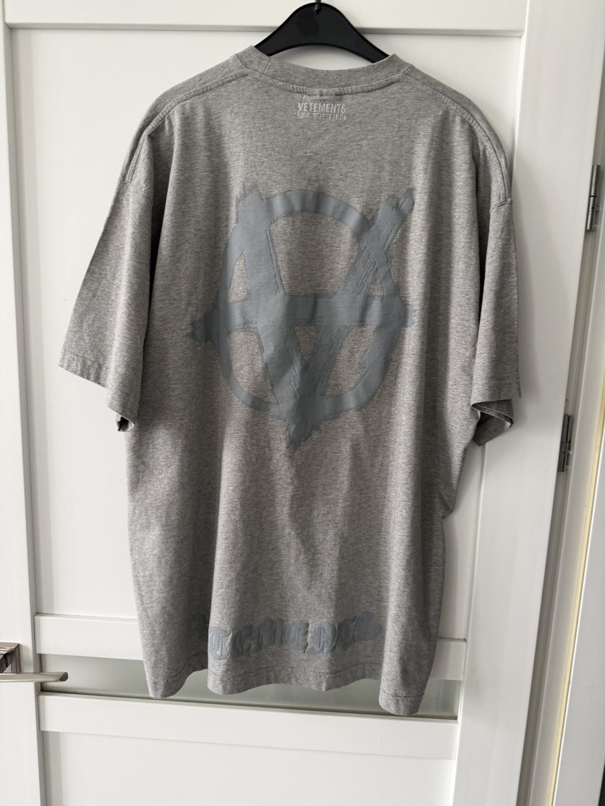 Vetements Vetements Double Anarchy T Shirt Size US XS / EU 42 / 0 - 2 Thumbnail