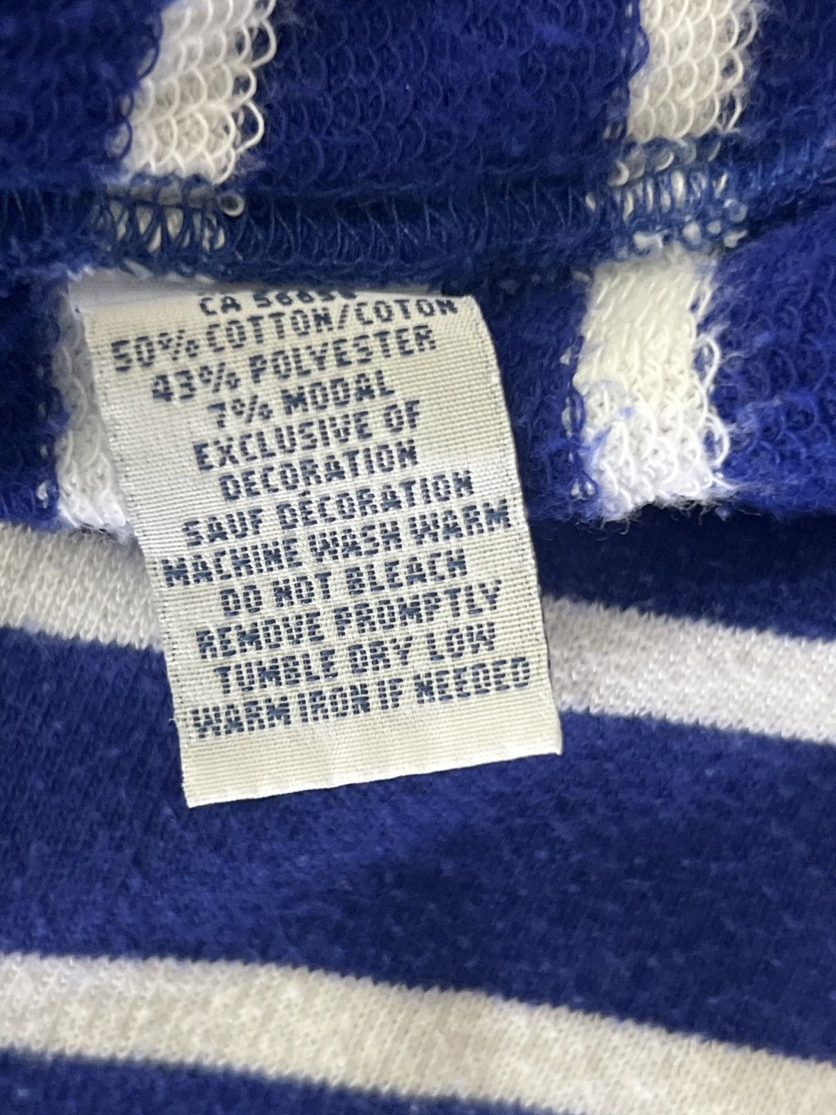 Polo Ralph Lauren × Ralph Lauren Polo Ralph Lauren Men's Striped Pullover Hoodie Size US L / EU 52-54 / 3 - 2 Thumbnail