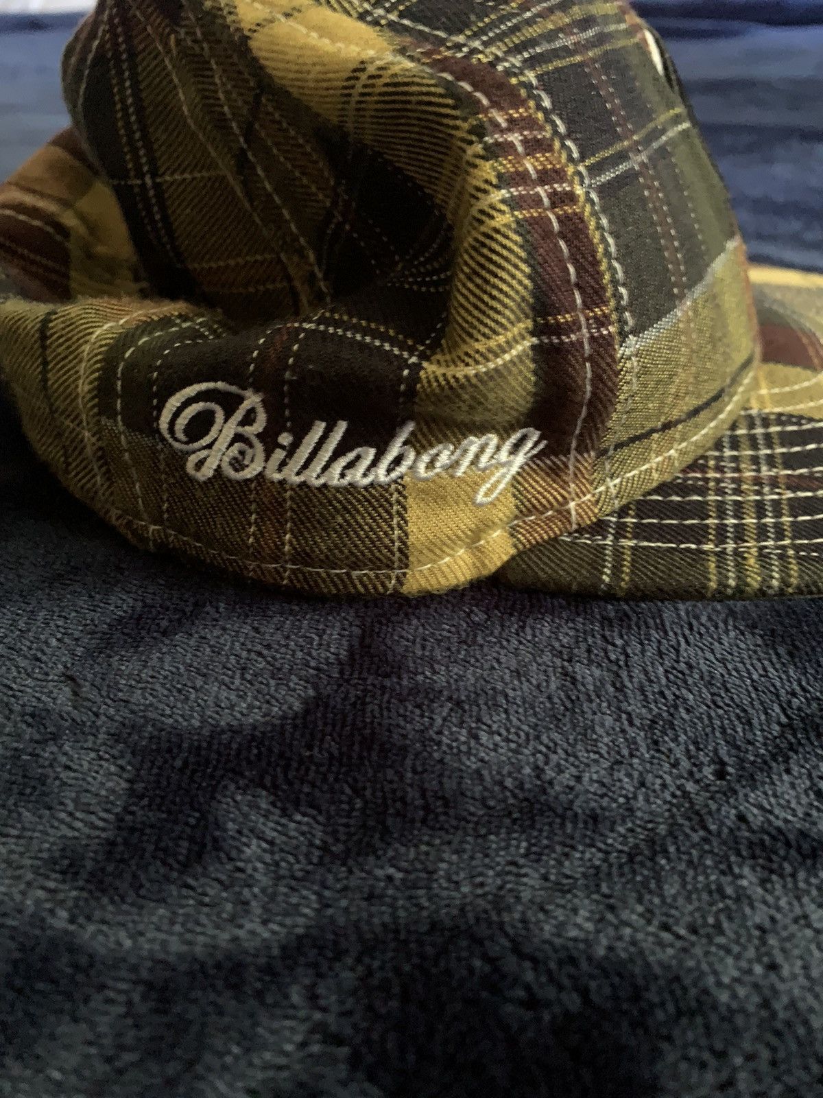 Billabong × Vintage Billabong Fitted Hat Vintage Streetwear 2000s Fashion Indie Size ONE SIZE - 4 Thumbnail