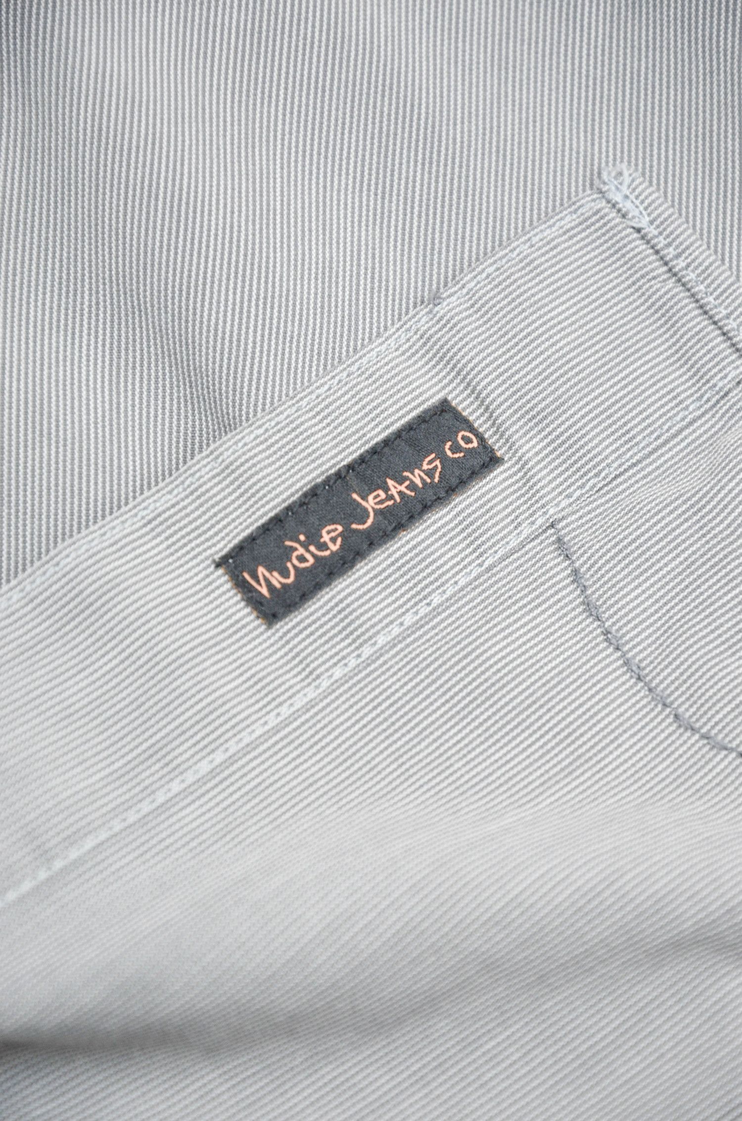Nudie Jeans Nudie Jeans Grey Fine Stripe Cotton Shirt - Size L Size US L / EU 52-54 / 3 - 9 Thumbnail