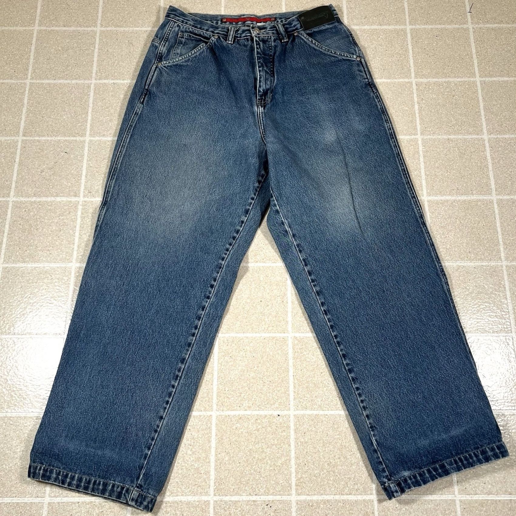 JNCO VINTAGE Y2K Vokal Jeans Denim Pants Hiphop Wide-Leg Baggy 32 Men 31 Inseam Blue Size 32 Wide-Leg Size US 32 / EU 48 - 4 Thumbnail
