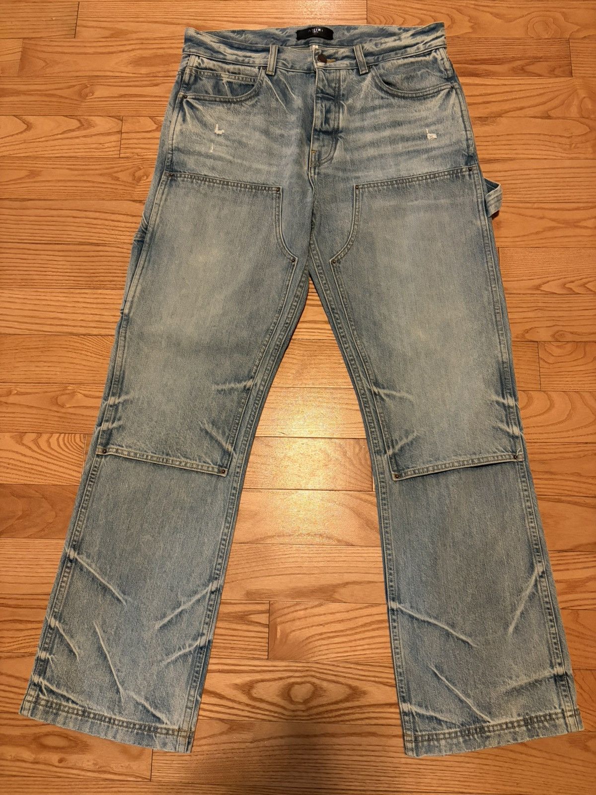 Amiri Amiri Carpenter Logo Patch Straight Leg Size US 32 / EU 48 - 1 Thumbnail