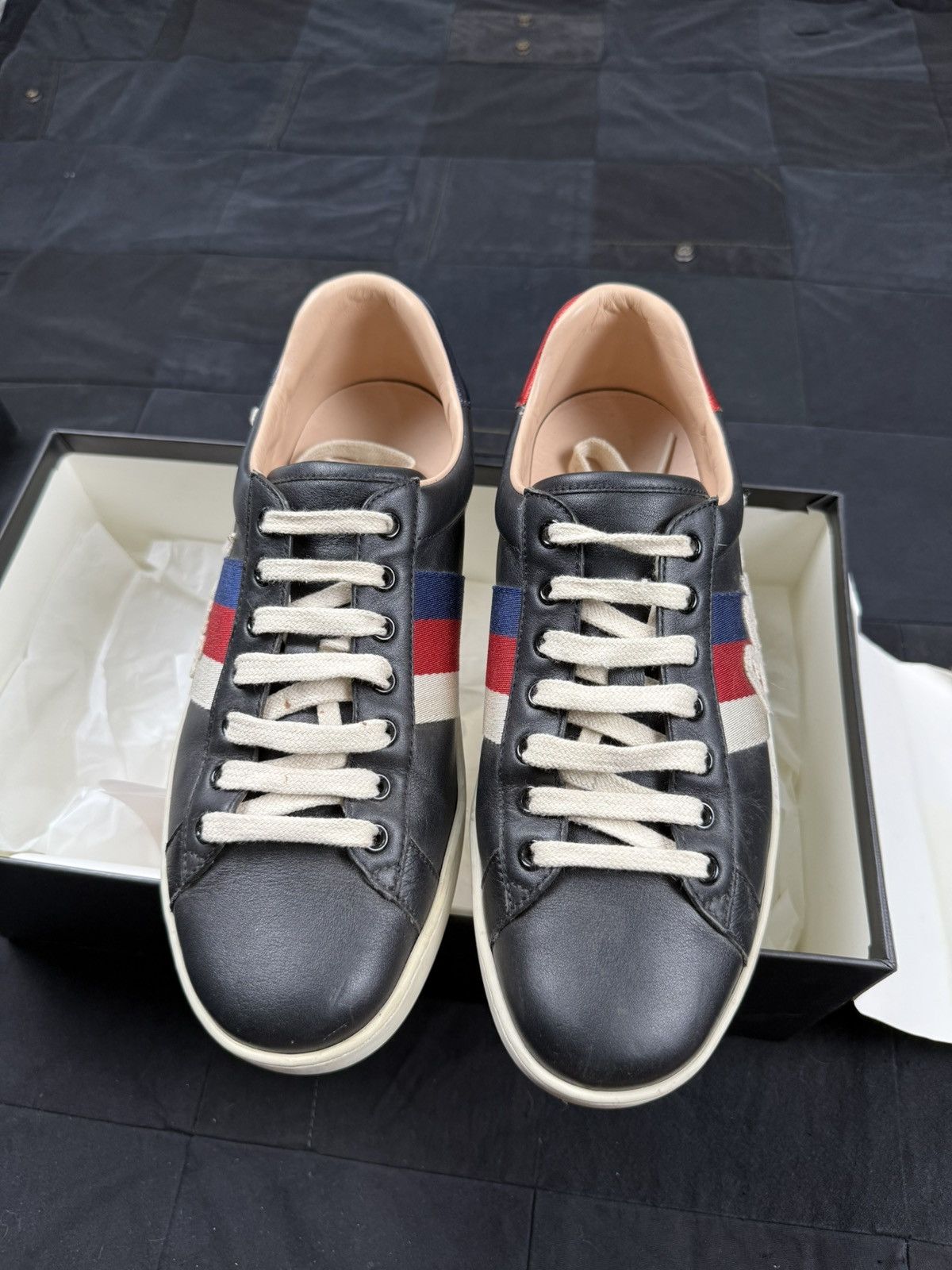 Gucci Blind for Love Ace Sneaker Size US 7 / EU 40 - 3 Thumbnail