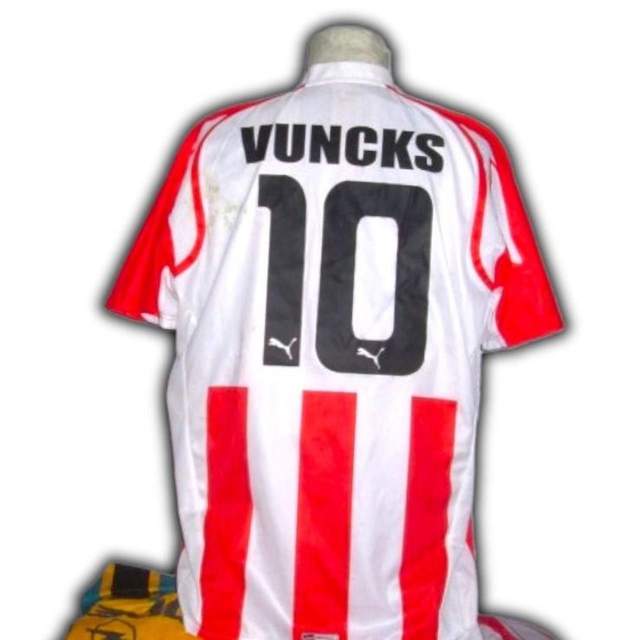 Puma Olympiacos Piraeus Attica Greece 2007 2008 Home Shirt Jersey Size US L / EU 52-54 / 3 - 3 Thumbnail