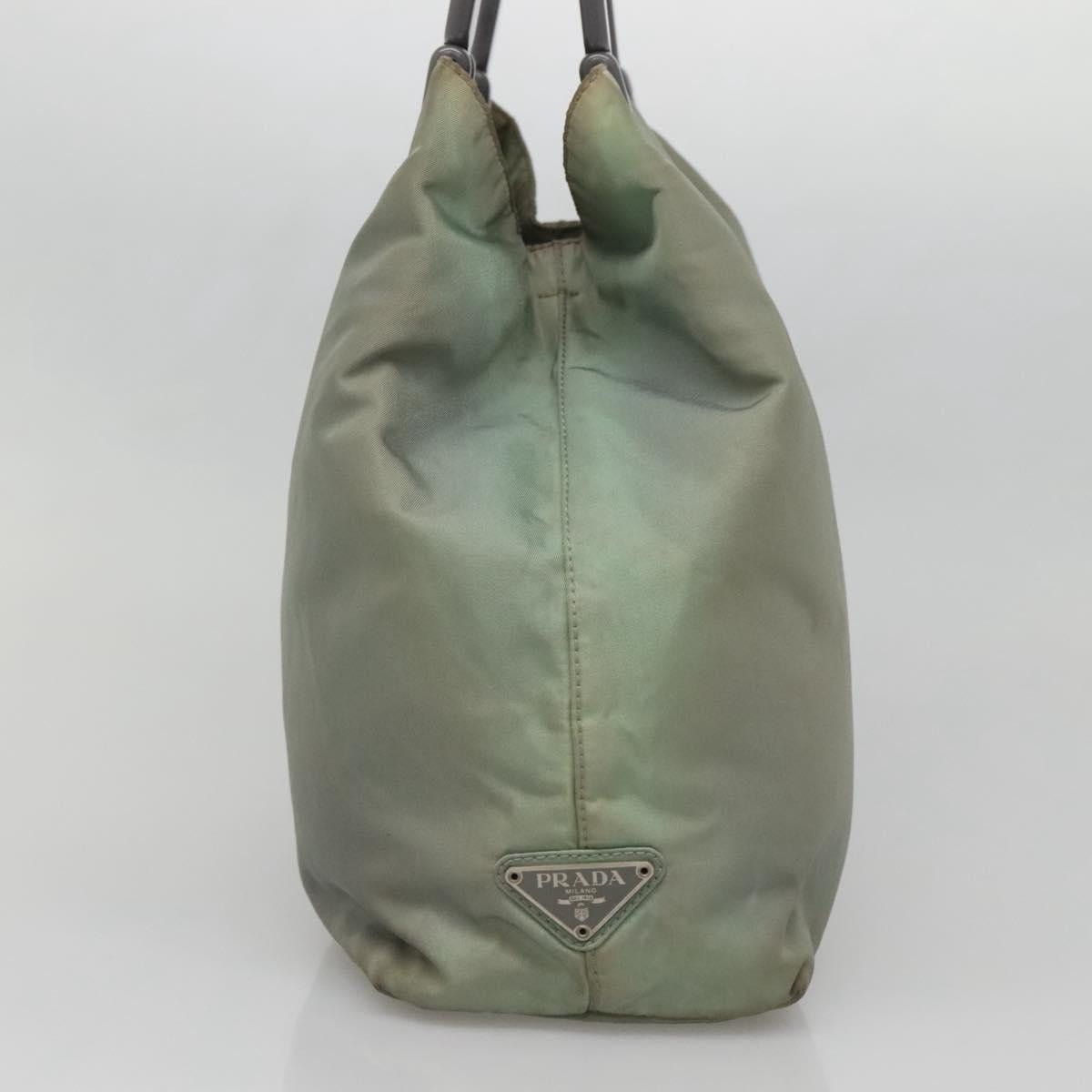 Prada PRADA Hand Bag Nylon Khaki Size ONE SIZE - 4 Thumbnail