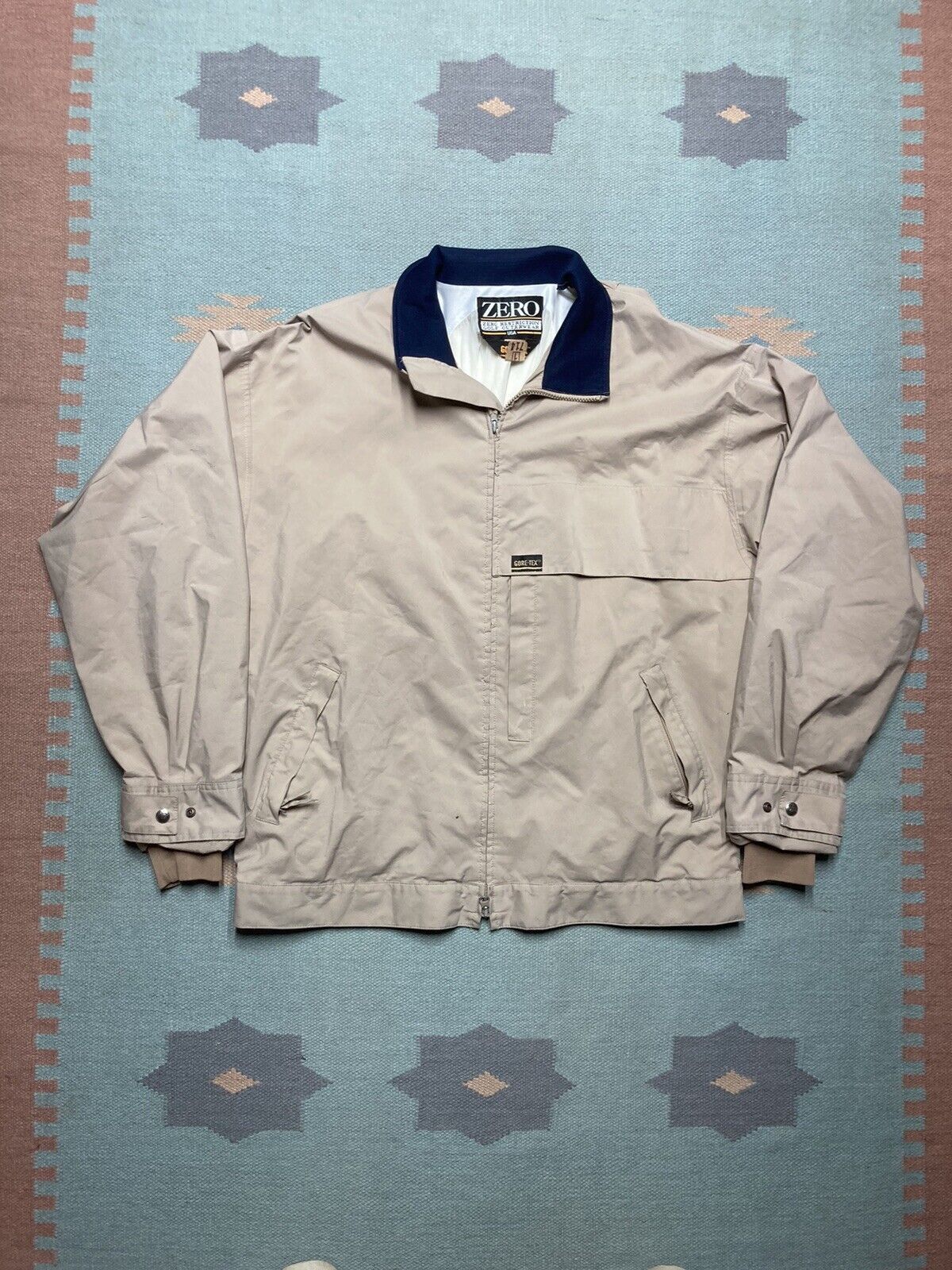 Vintage Zero restriction golf outerwe jacket gore tex windbreaker XL Size US XL / EU 56 / 4 - 1 Thumbnail