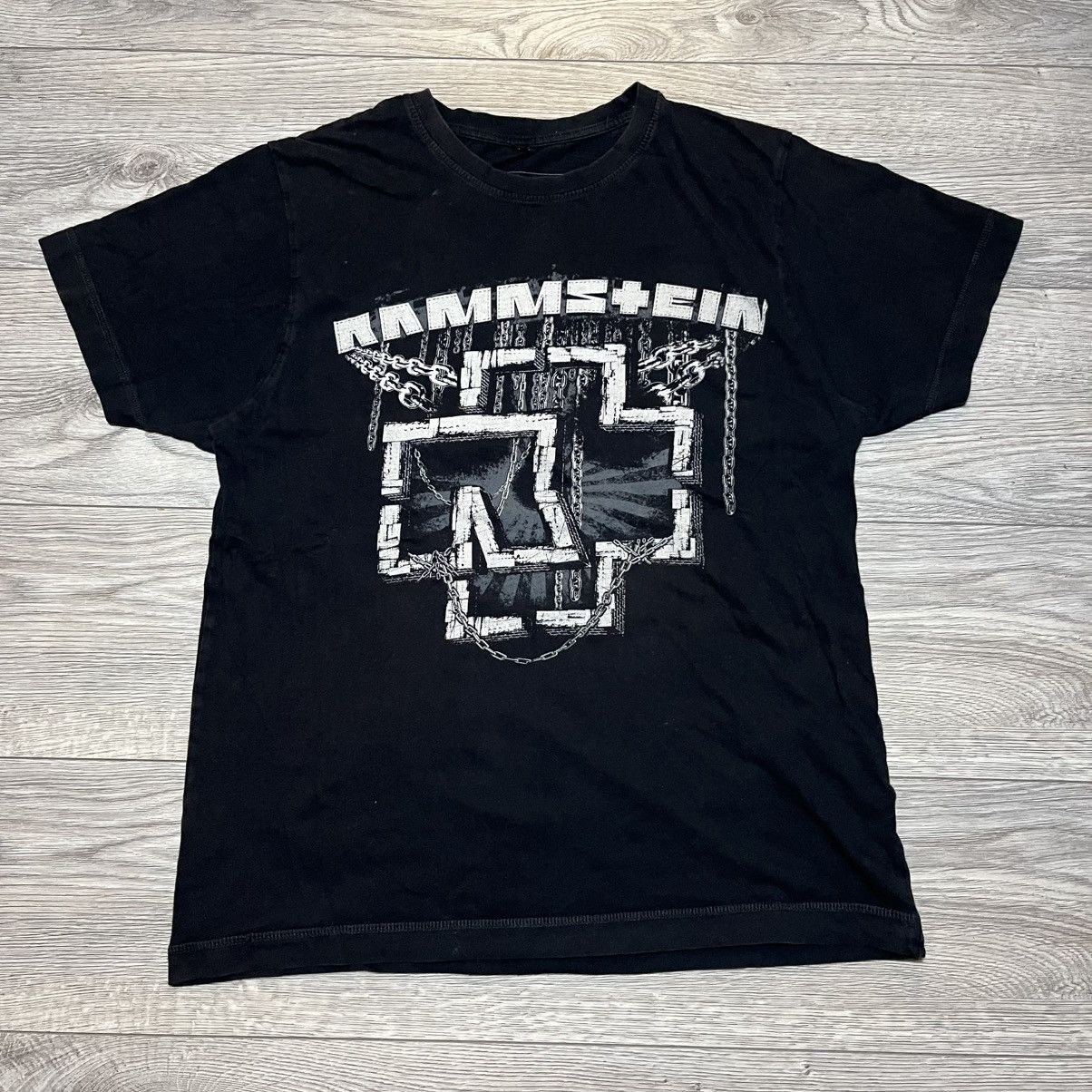 Vintage Rammstein tee merch 2000 tshirt Size US L / EU 52-54 / 3 - 1 Thumbnail