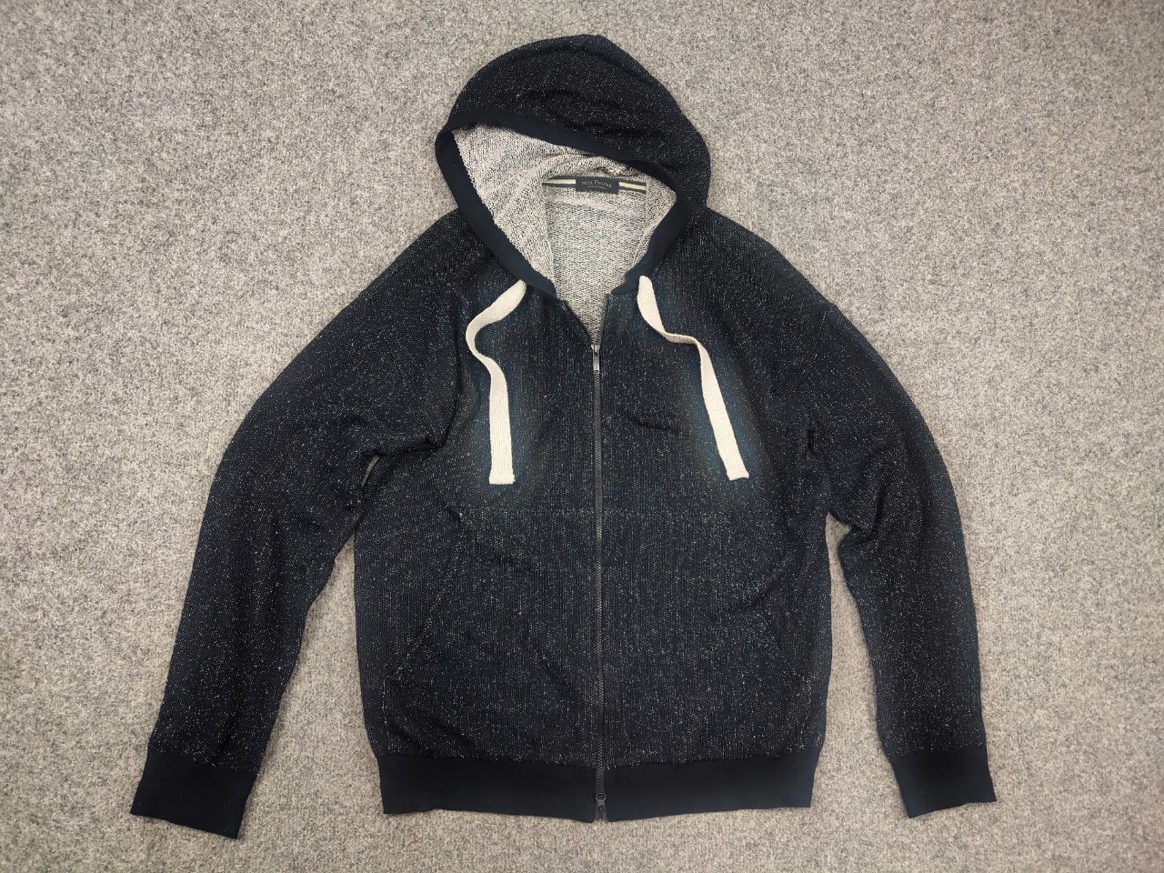 Other Phil Petter Design Premium Navy double zipper Knit Hoodie Size US S / EU 44-46 / 1 - 8 Thumbnail