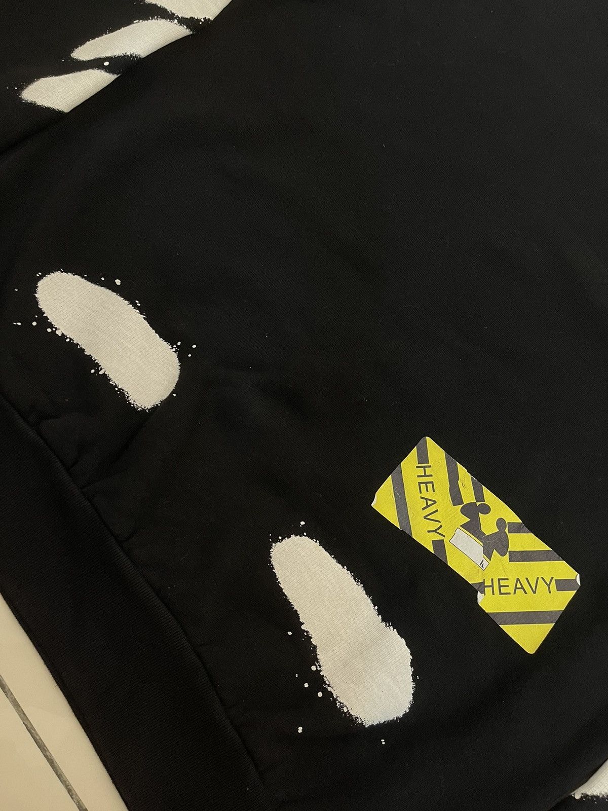 Off-White Off White Diagonal Spray Crewneck Size US S / EU 44-46 / 1 - 4 Thumbnail