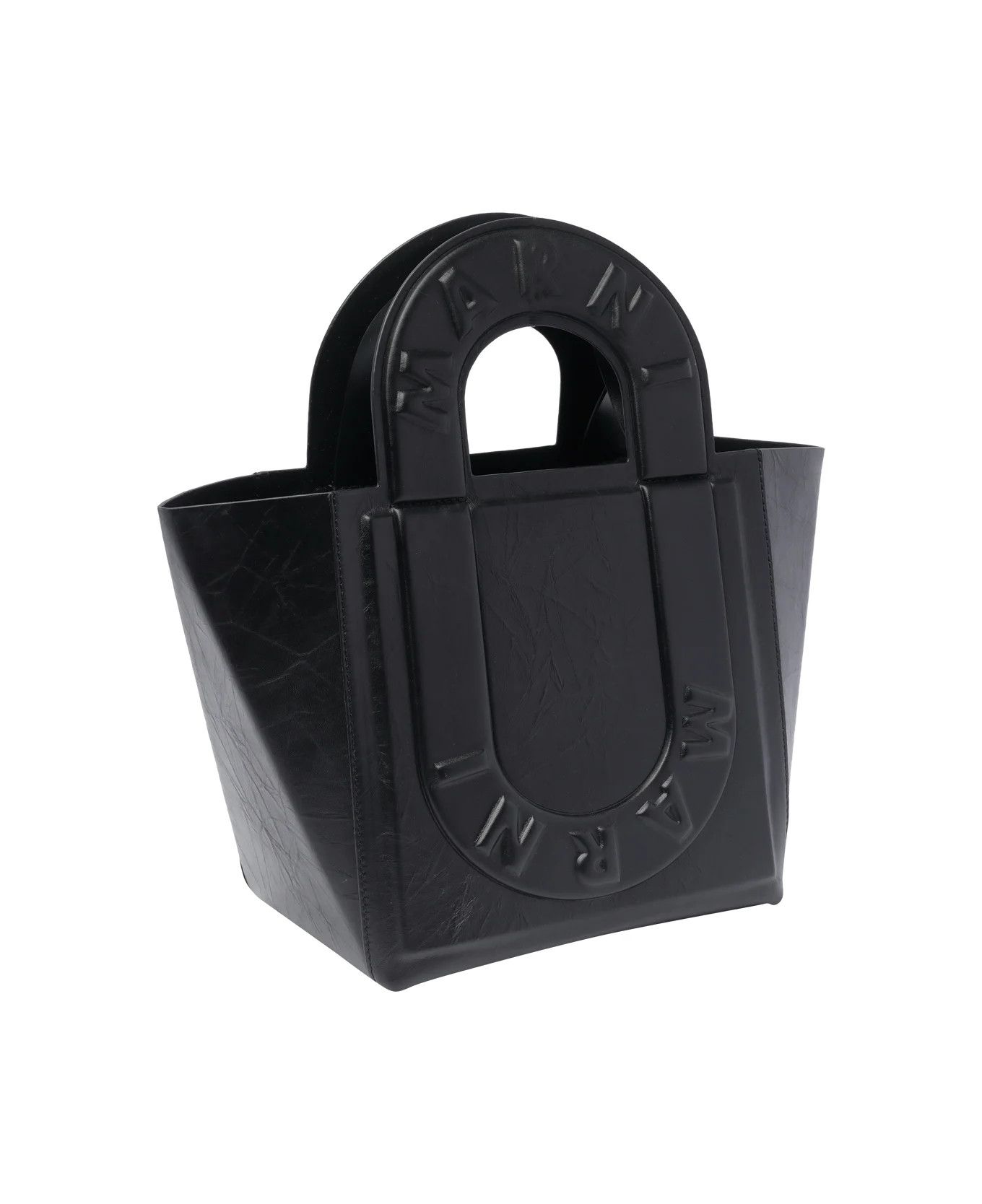 Marni oc11z0525 Size: OS/Small Sweedy Tote Bag in Black Size ONE SIZE - 4 Thumbnail