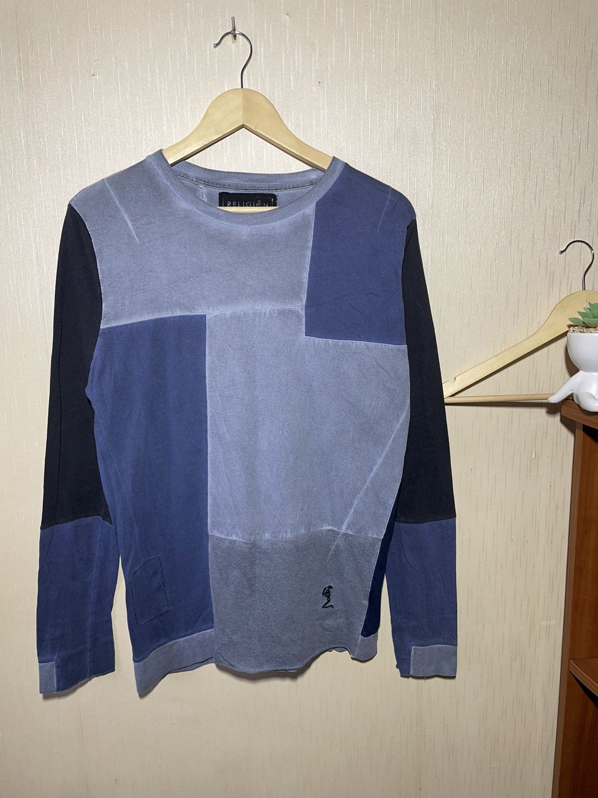 Japanese Brand × Vintage Religion Patchwork Japanese long sleeve Size US M / EU 48-50 / 2 - 1 Thumbnail