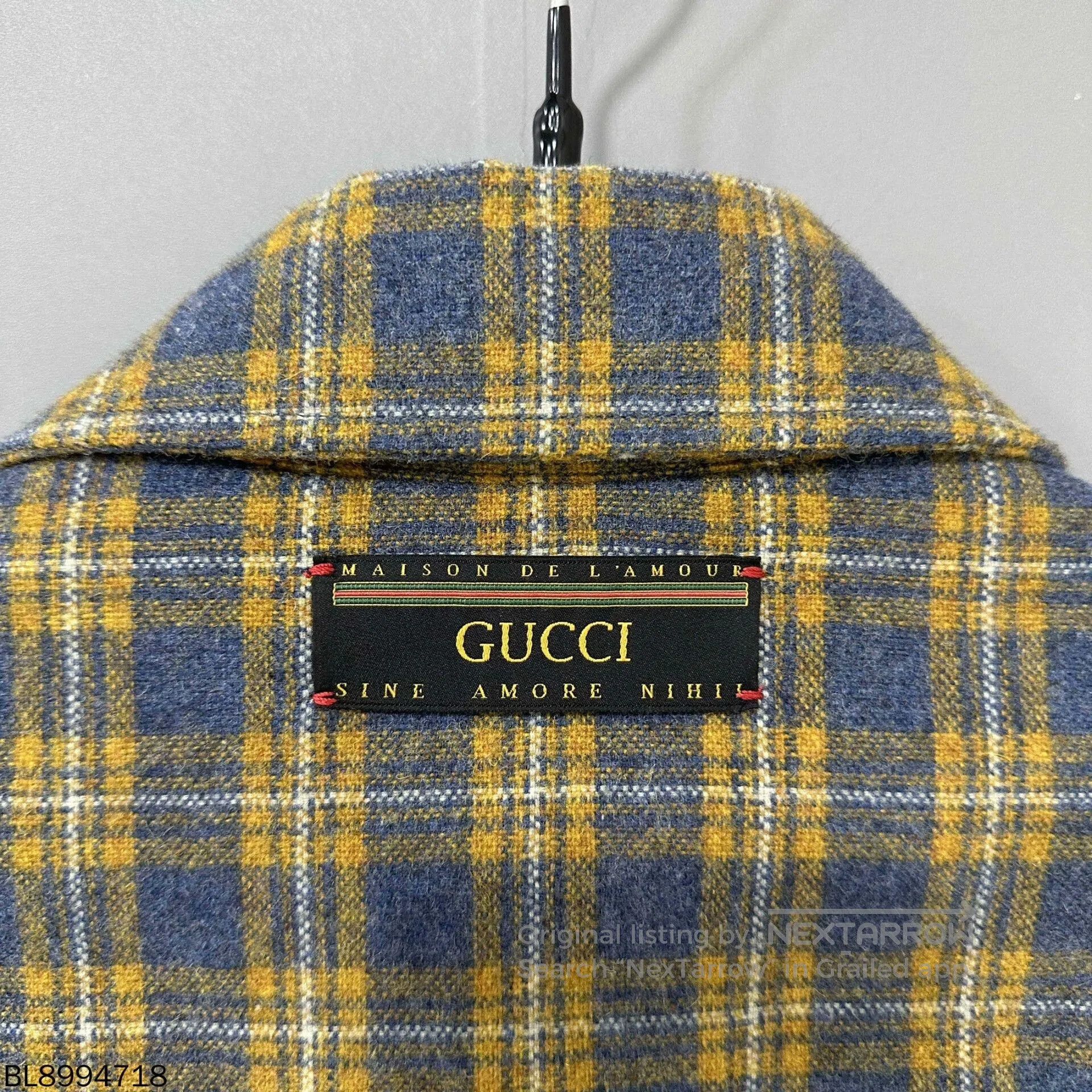 Gucci Gucci Belt Logo Plaid Wool Vest. Size US S / EU 44-46 / 1 - 6 Thumbnail