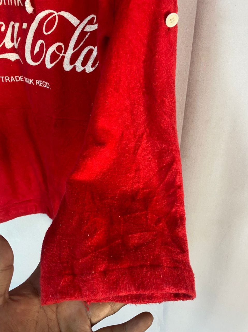 Coca Cola × Vintage “Come on in coke “ long sleeve hoodie shirt by Coca-Cola Size US M / EU 48-50 / 2 - 4 Thumbnail