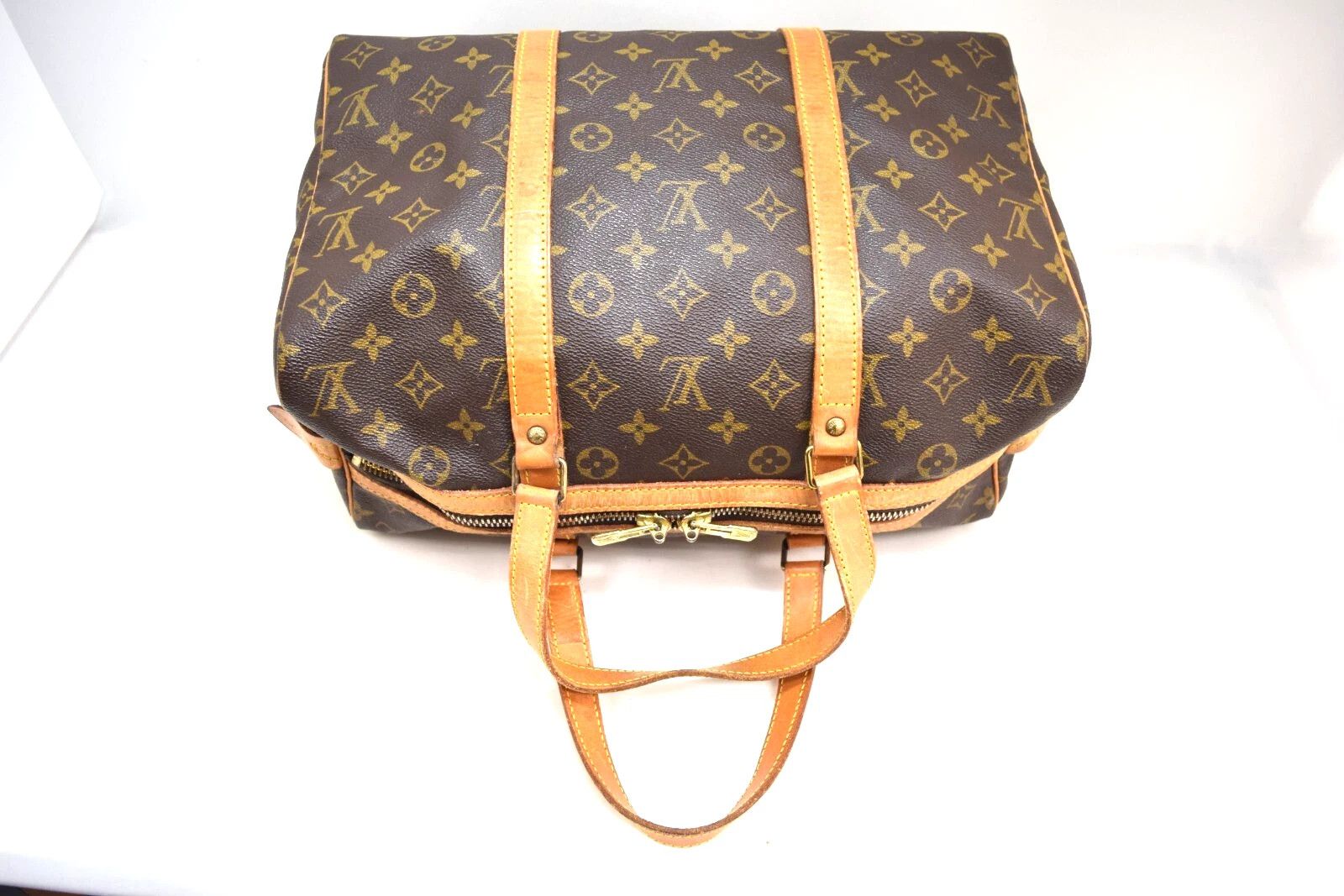 Louis Vuitton Louis Vuitton Sac Souple 35 Hand Bag Monogram Canvas M41626 Size ONE SIZE - 4 Thumbnail