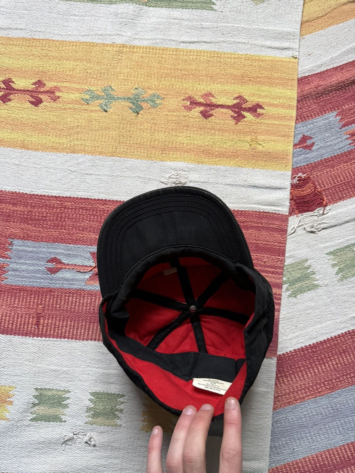 Carhartt Vintage 90’s Carhartt Made In USA Faded Work Insulation Hat Size ONE SIZE - 6 Thumbnail