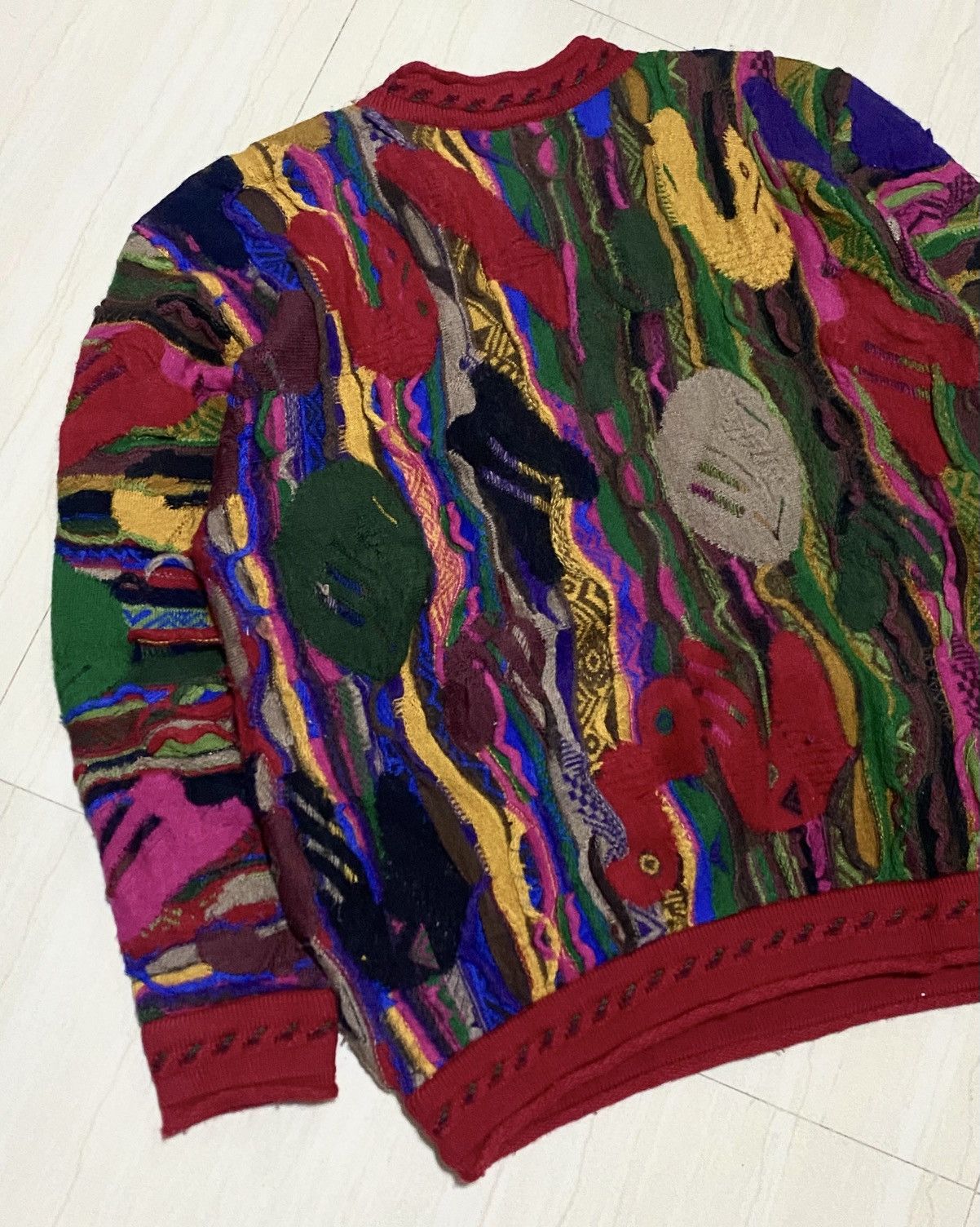 Coogi Coogi - 3D Wool Sweater Size US S / EU 44-46 / 1 - 9 Thumbnail