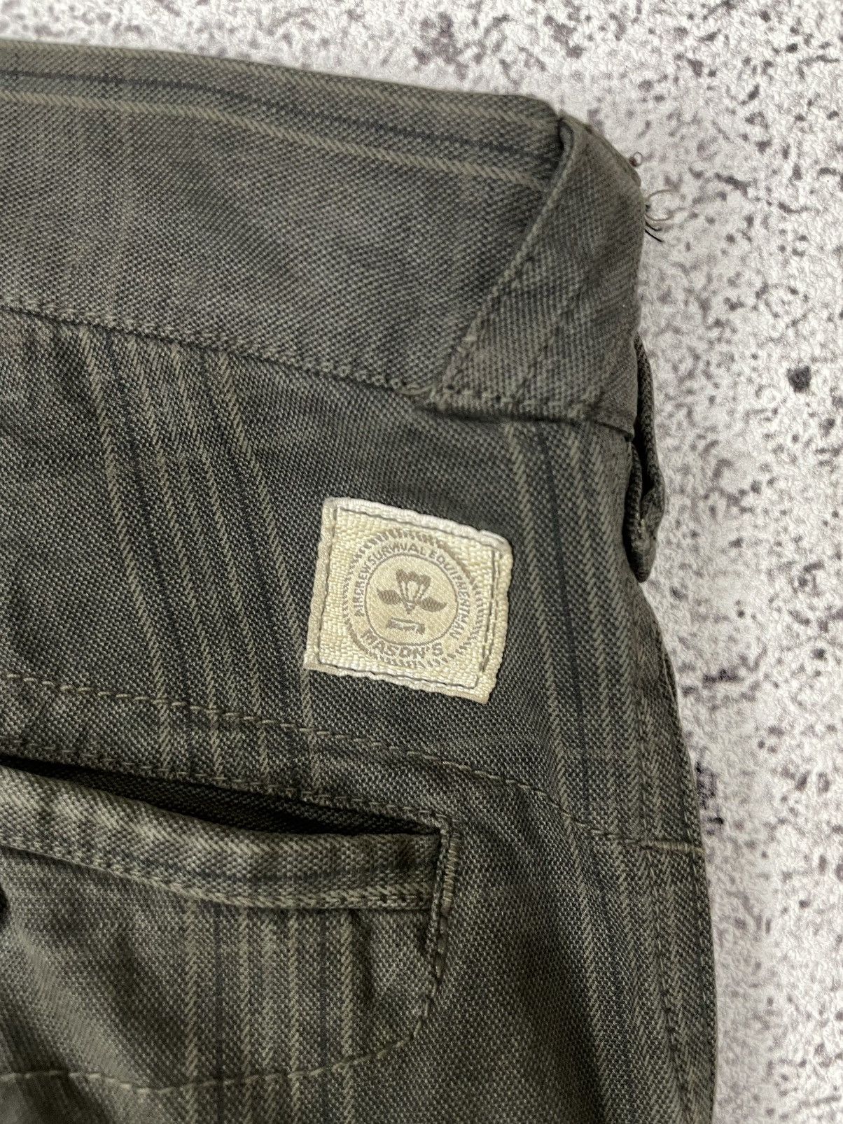 Mason's 🔥🔥🔥ARCHIVE MASONS BUCKLE BACKS LIMITED EDITION PANTS Size US 31 - 5 Thumbnail
