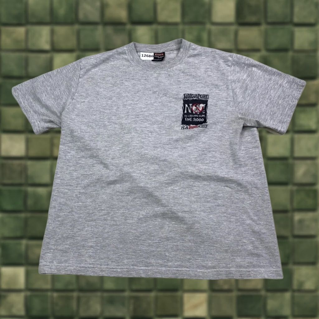 Vintage VINTAGE Guardian Angel Singapore Funny Graphic Print T Shirt Men’s Large 12686 Size US L / EU 52-54 / 3 - 1 Thumbnail