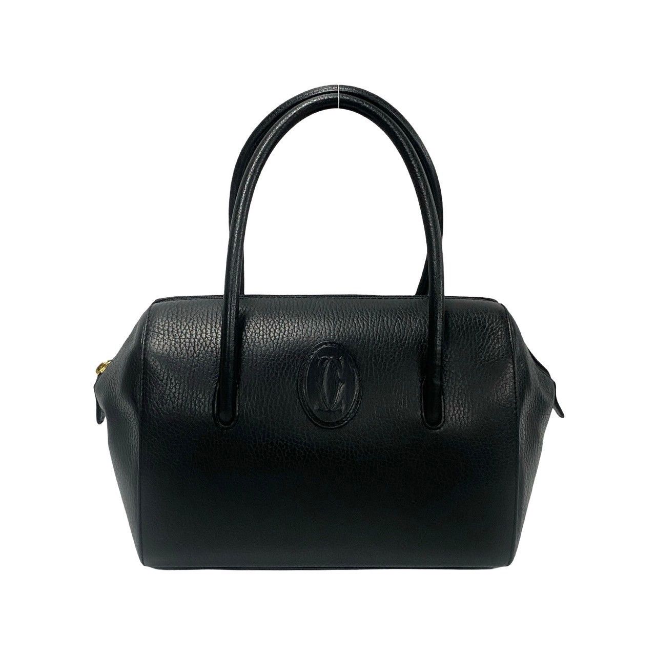 Cartier Cartier Must Line Mini Boston Bag Leather Handbag in Very Good Condition Size ONE SIZE - 1 Thumbnail