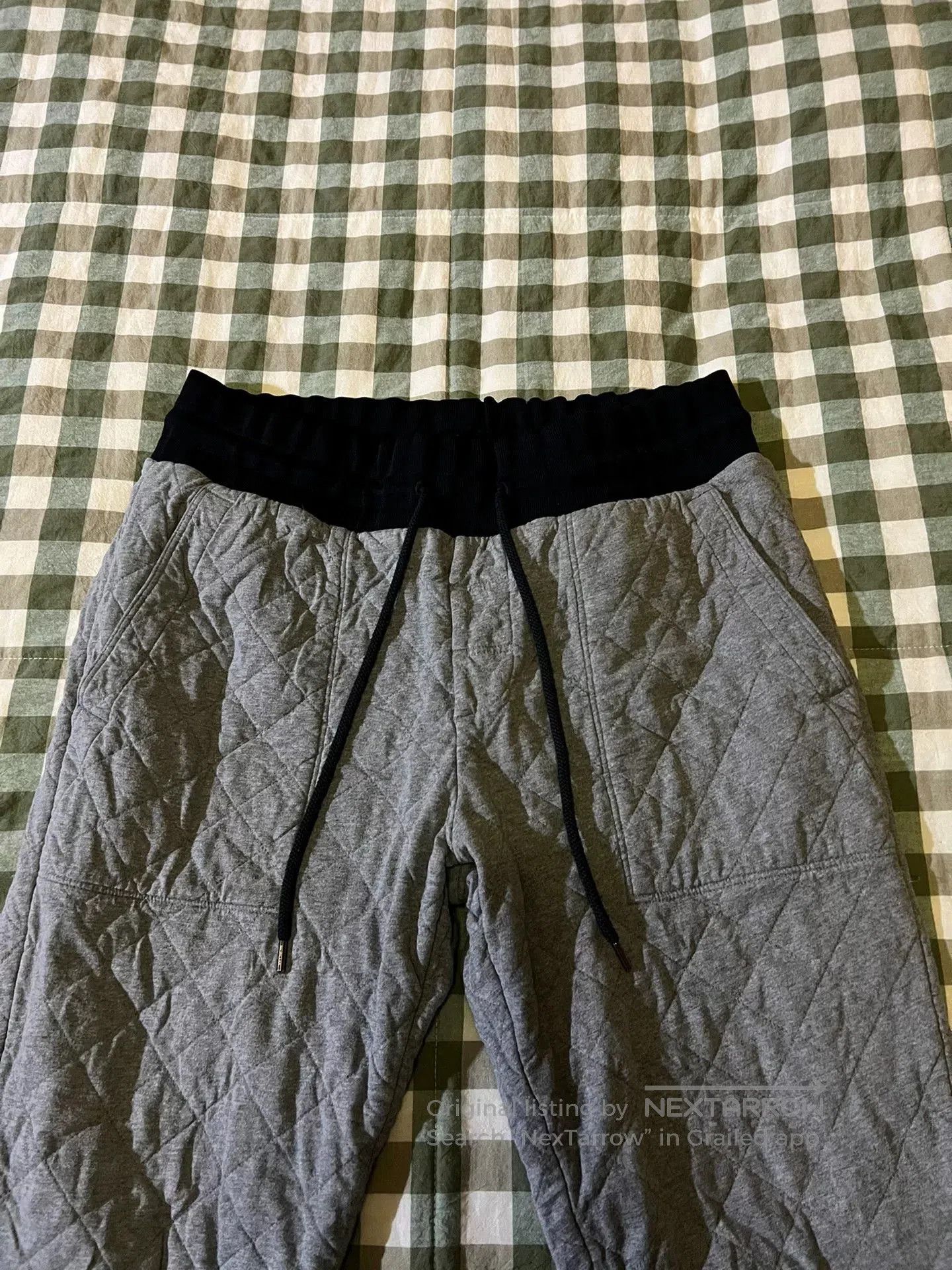 Moncler moncler quilted gray casual sports pants. Size US 44 / EU 60 - 4 Thumbnail