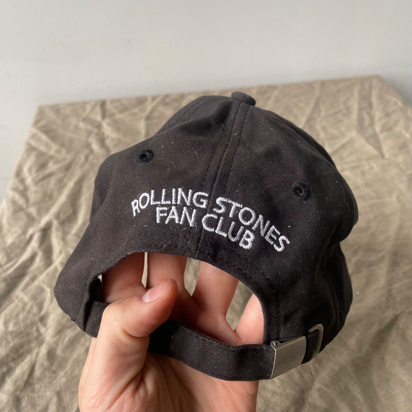 Budweiser The Rolling Stones Vintage Fun Club Cap 9119AC Size ONE SIZE - 3 Thumbnail