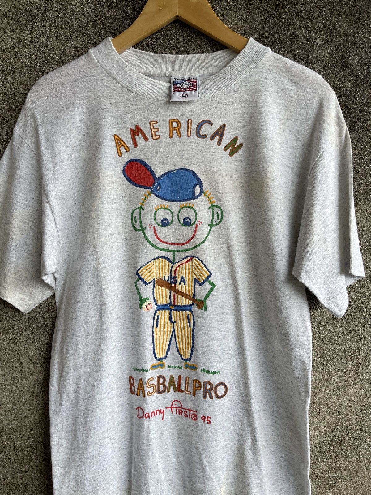 Cartoon Network Rare🔥Vtg 90’s Danny First American Basballpro Arts Tee Size US M / EU 48-50 / 2 - 3 Thumbnail