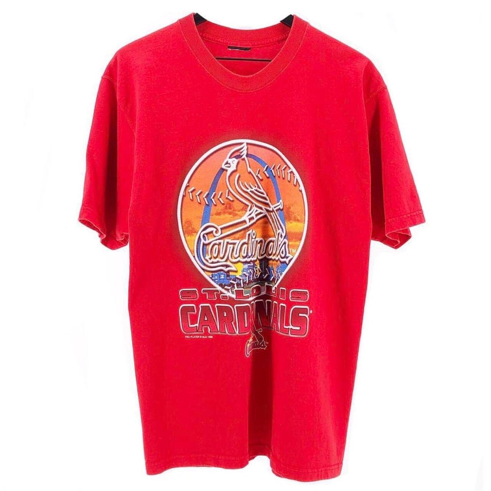 Vintage 90s St Louis Cardinals baseball MLB tshirt 1990s vintage Size US L / EU 52-54 / 3 - 1 Thumbnail