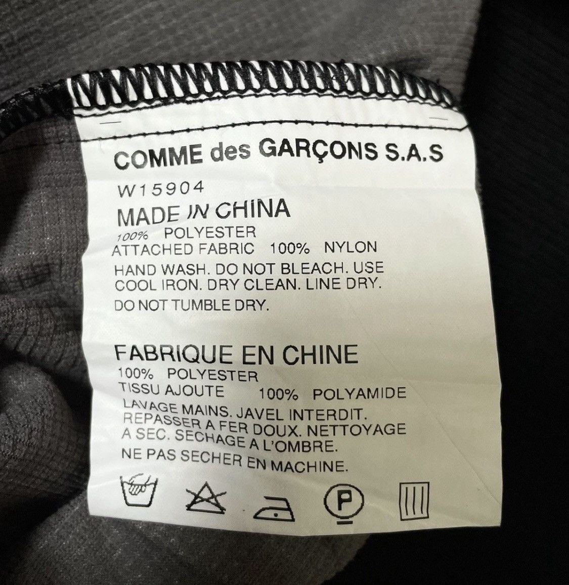 Comme des Garcons Vintage CDG SHIRT anorak hooded jacket Size US M / EU 48-50 / 2 - 8 Thumbnail