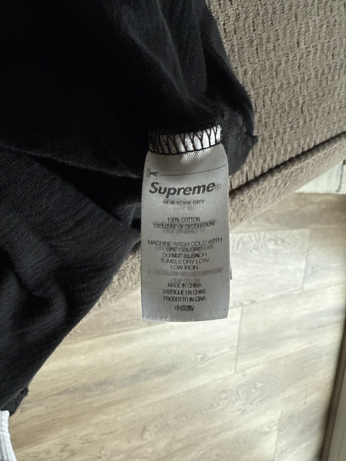 Supreme Supreme Sketch Embroidered S/S Tee Size US L / EU 52-54 / 3 - 4 Thumbnail