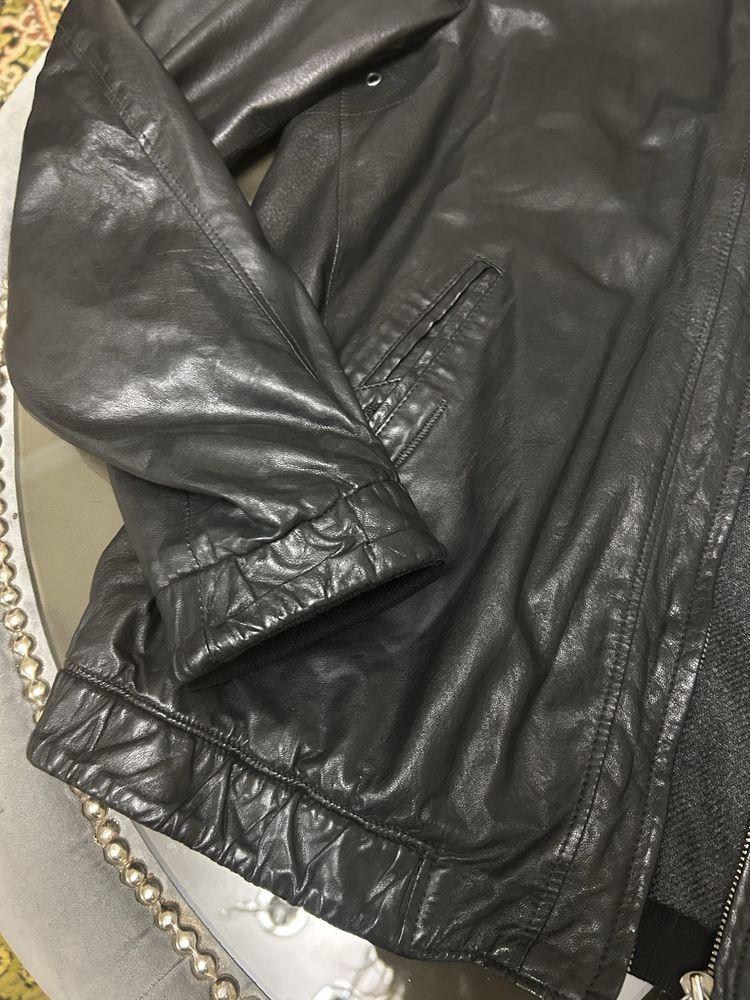 Yves Saint Laurent Yves Saint Laurent Leather Jacket Size US L / EU 52-54 / 3 - 6 Thumbnail