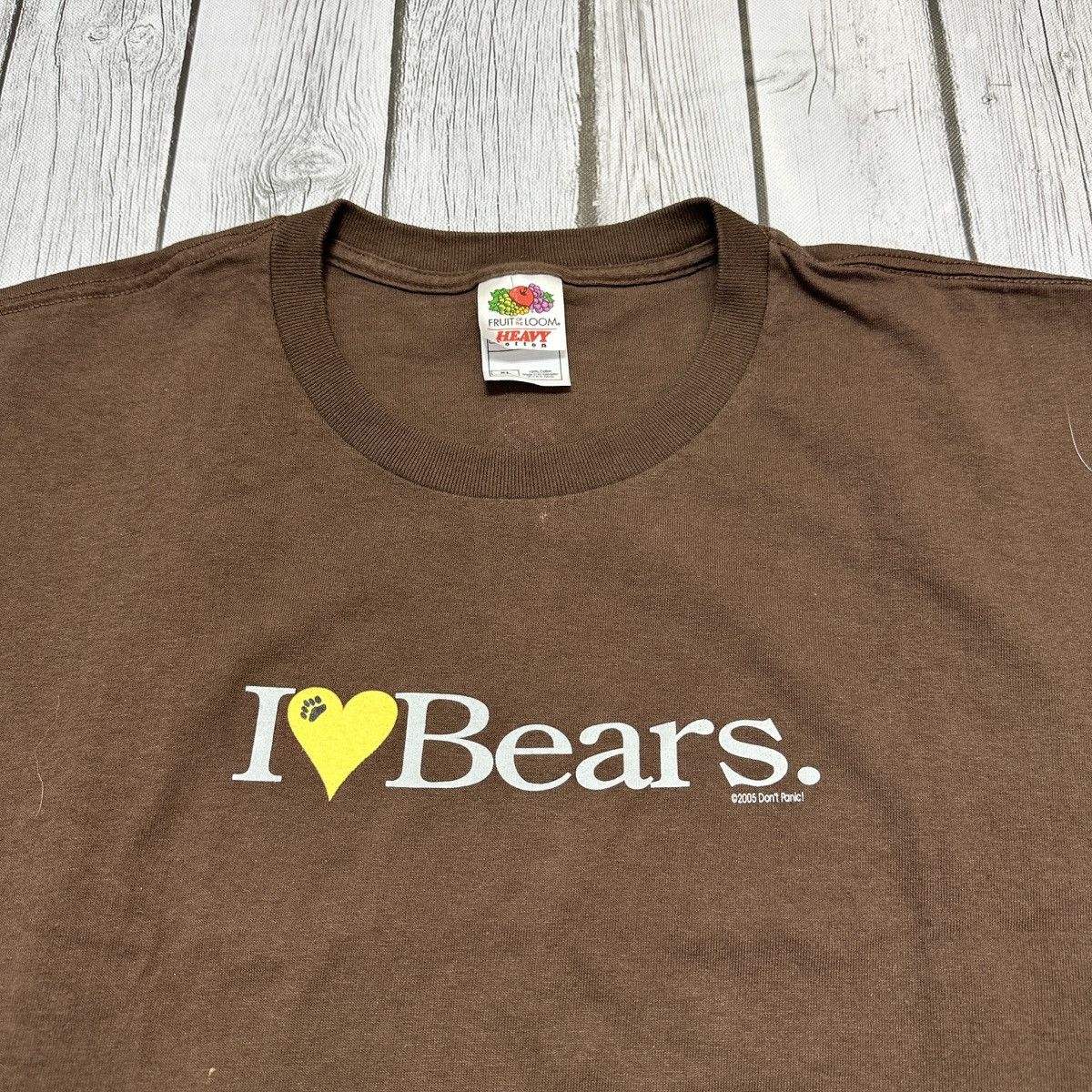 Fruit Of The Loom × Vintage Vintage I Love Bears tee Size US XL / EU 56 / 4 - 3 Thumbnail