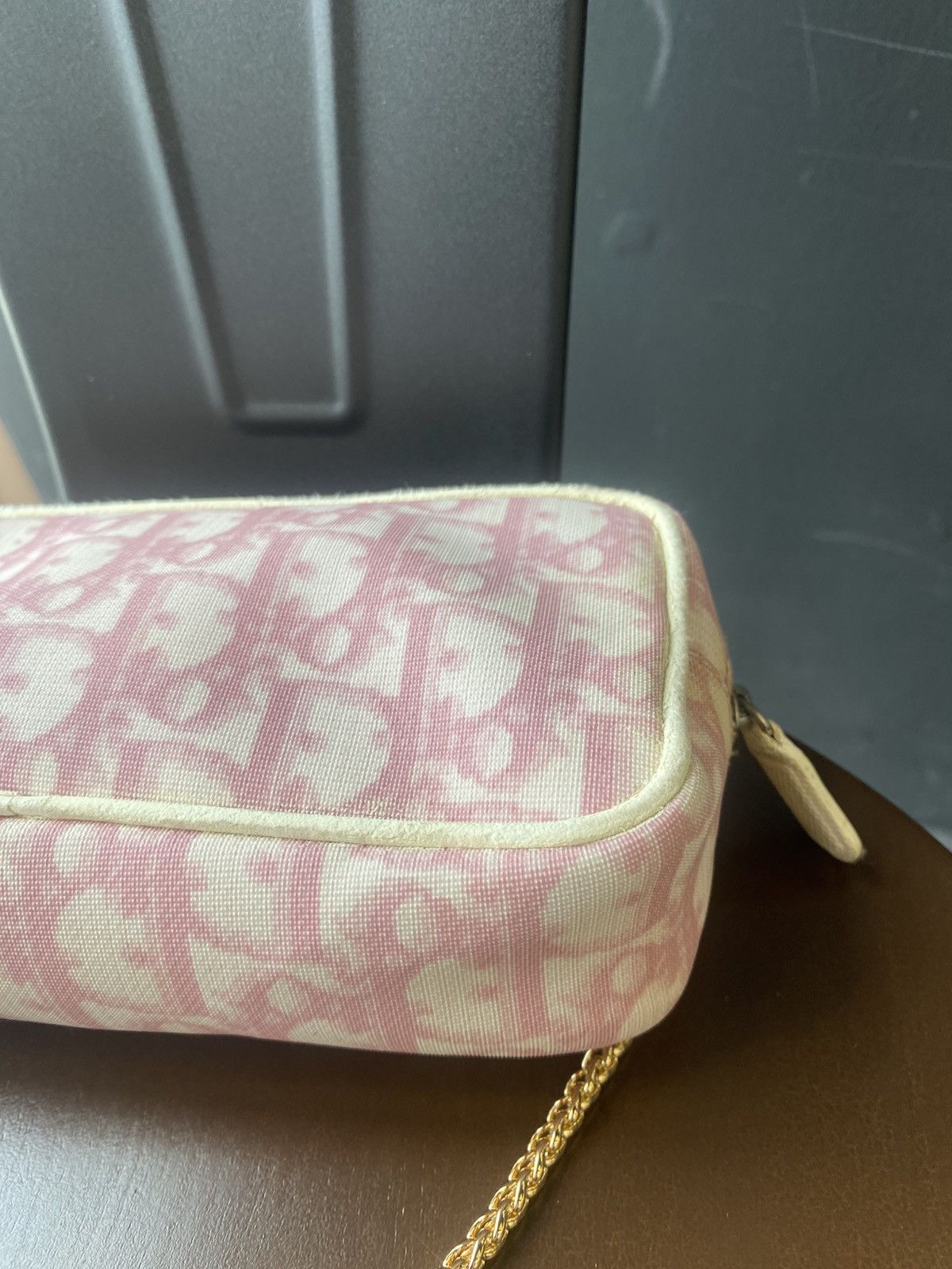 Christian Dior Monsieur × Dior Authentic Christian Dior Oblique Toiletries Custom Chain Size ONE SIZE - 9 Thumbnail