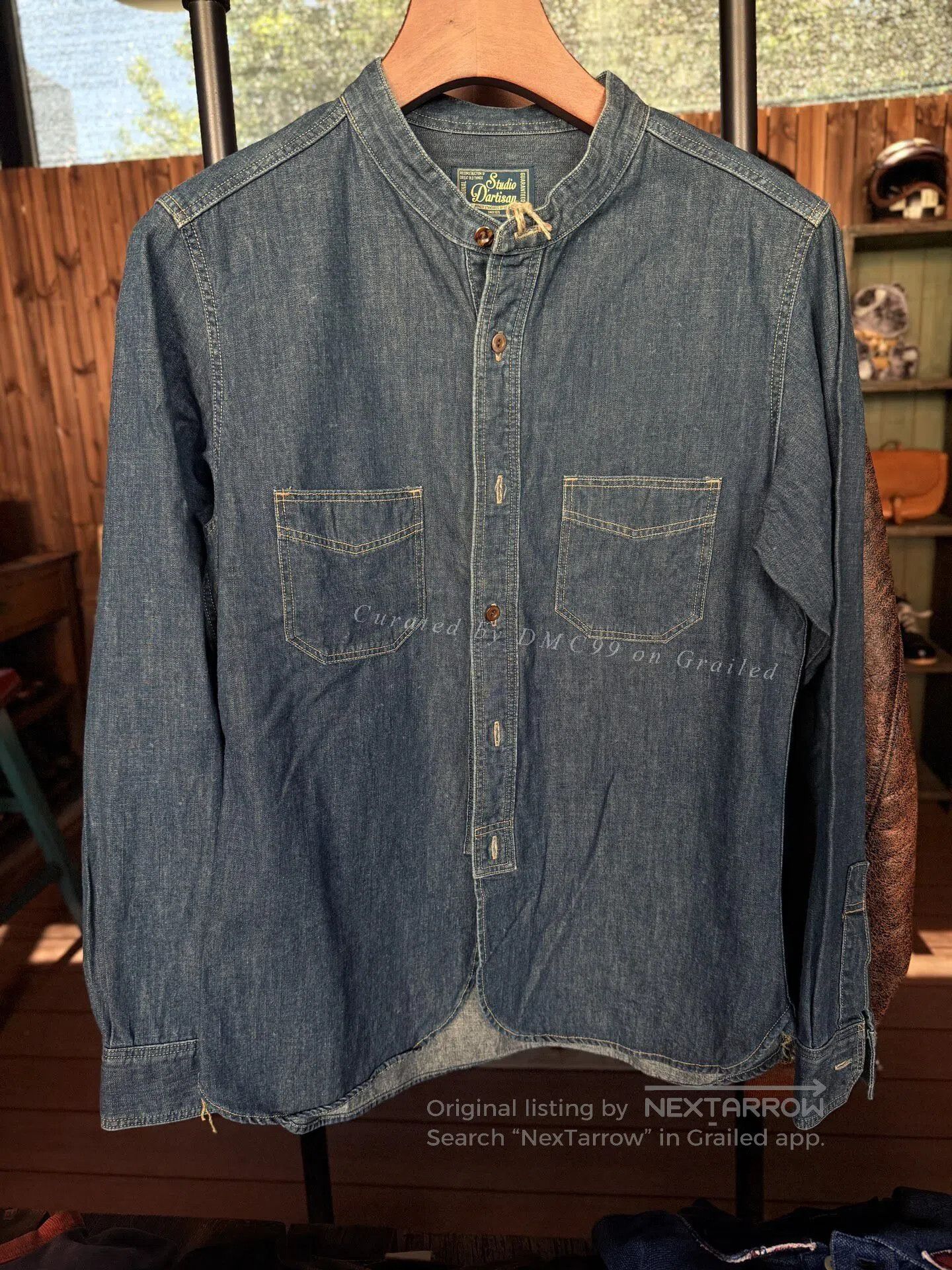 Studio D'Artisan Studio D'artisan Denim Shirt. Size US M / EU 48-50 / 2 - 1 Thumbnail