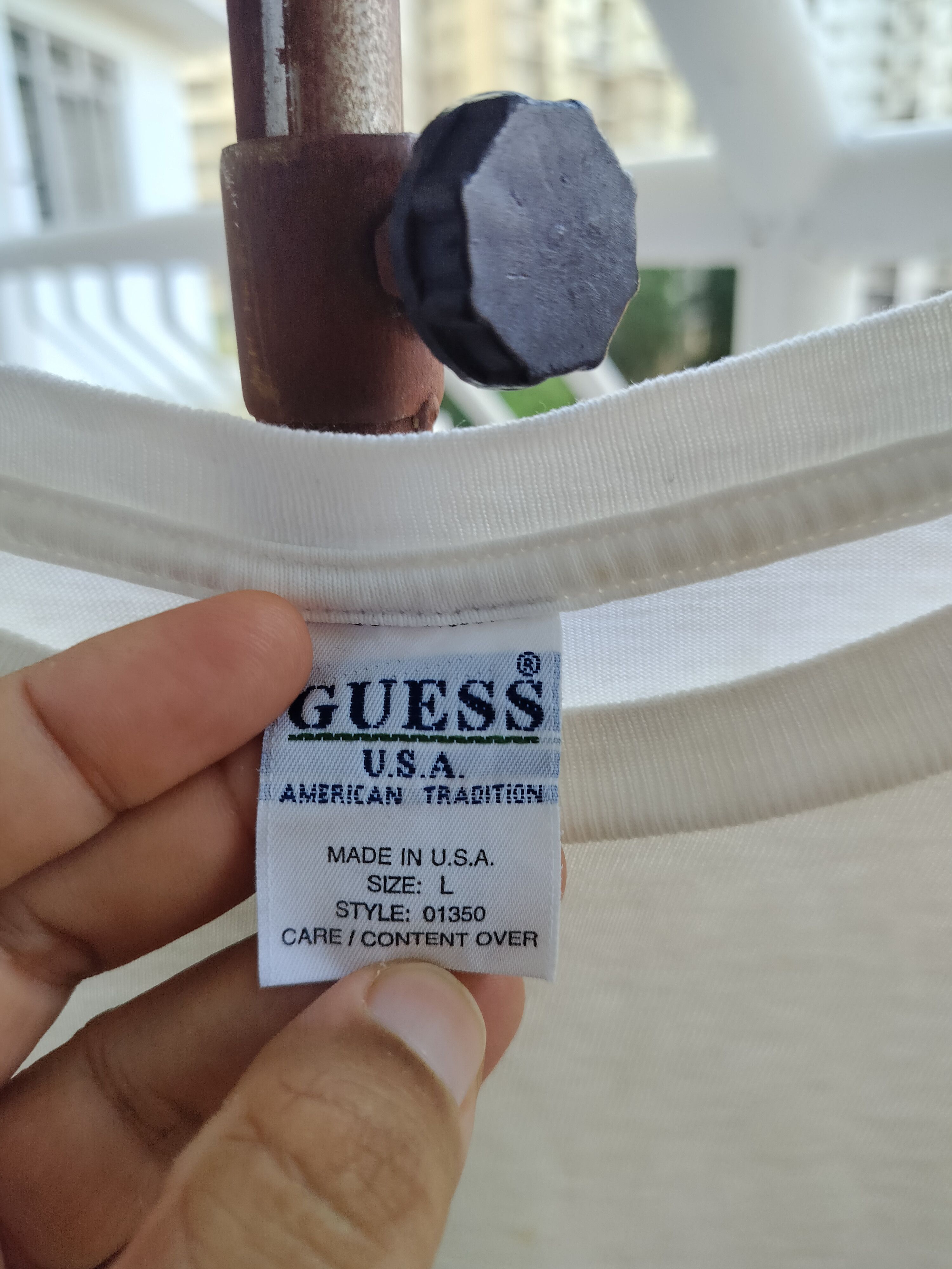 Club Sorayama × Guess Vintage Guess Jeans t- shirt Made in Usa Size US L / EU 52-54 / 3 - 5 Thumbnail