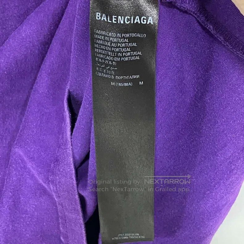 Balenciaga Balenciaga Letter embroidery logo short-sleeve Size US M / EU 48-50 / 2 - 5 Thumbnail