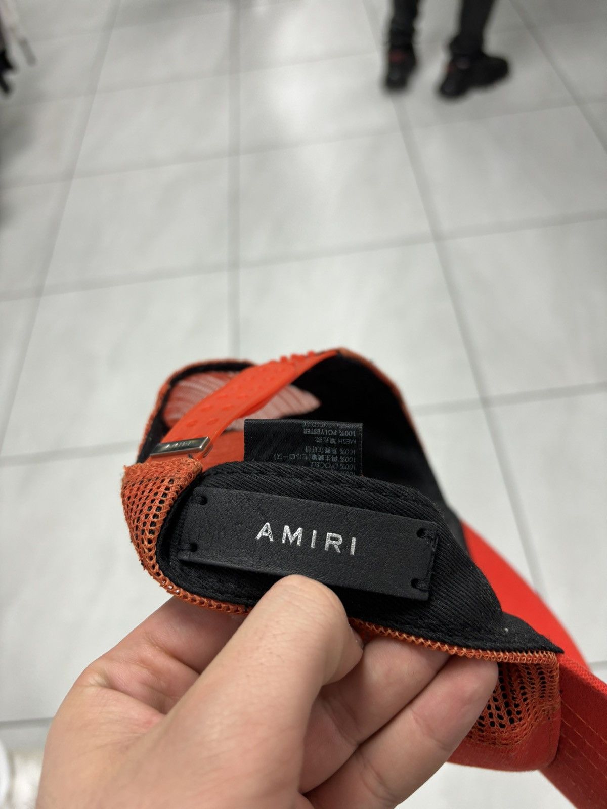 Amiri Amiri orange cap Size ONE SIZE - 3 Thumbnail