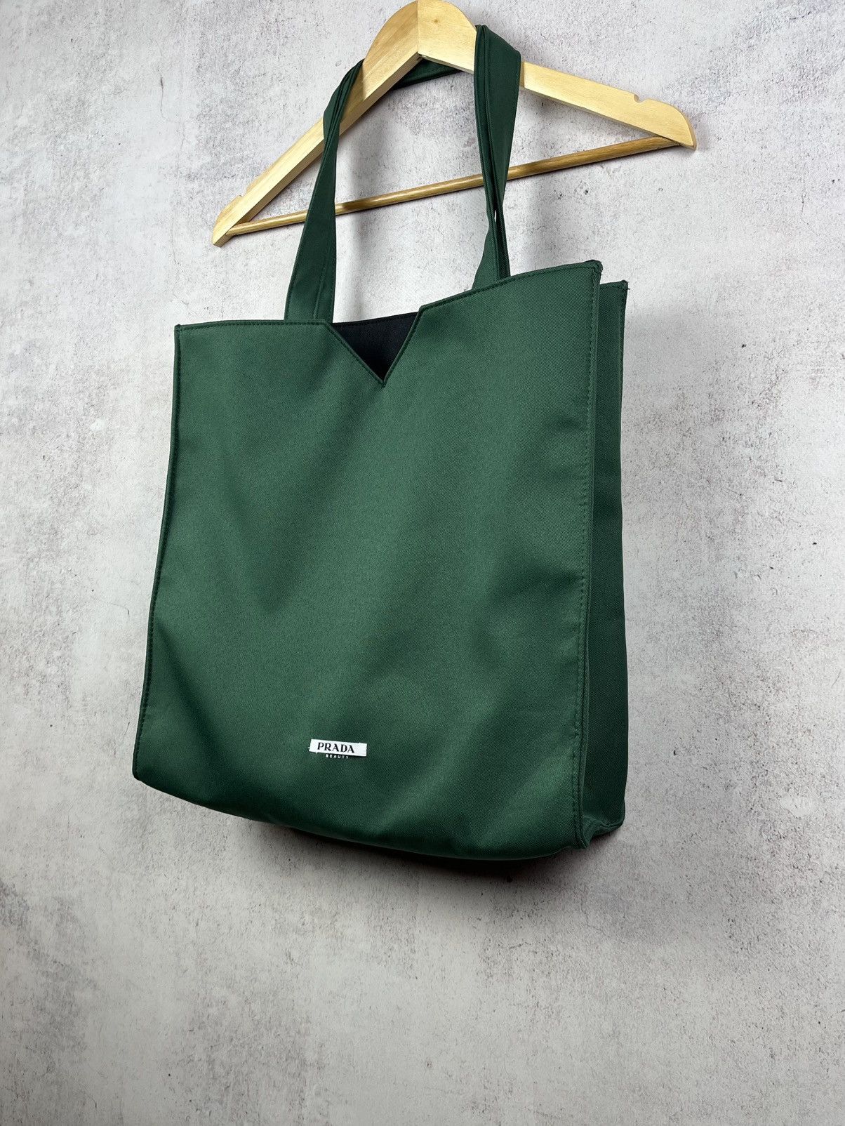 Prada Prada Beauty Forest Green Tote Shoulder Bag Hype Y2K Rare Size ONE SIZE - 1 Thumbnail